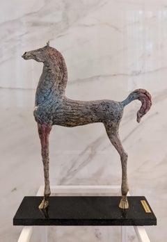 Zeitgenössische georgische Skulptur von Irakli Tsuladze - Pferd
