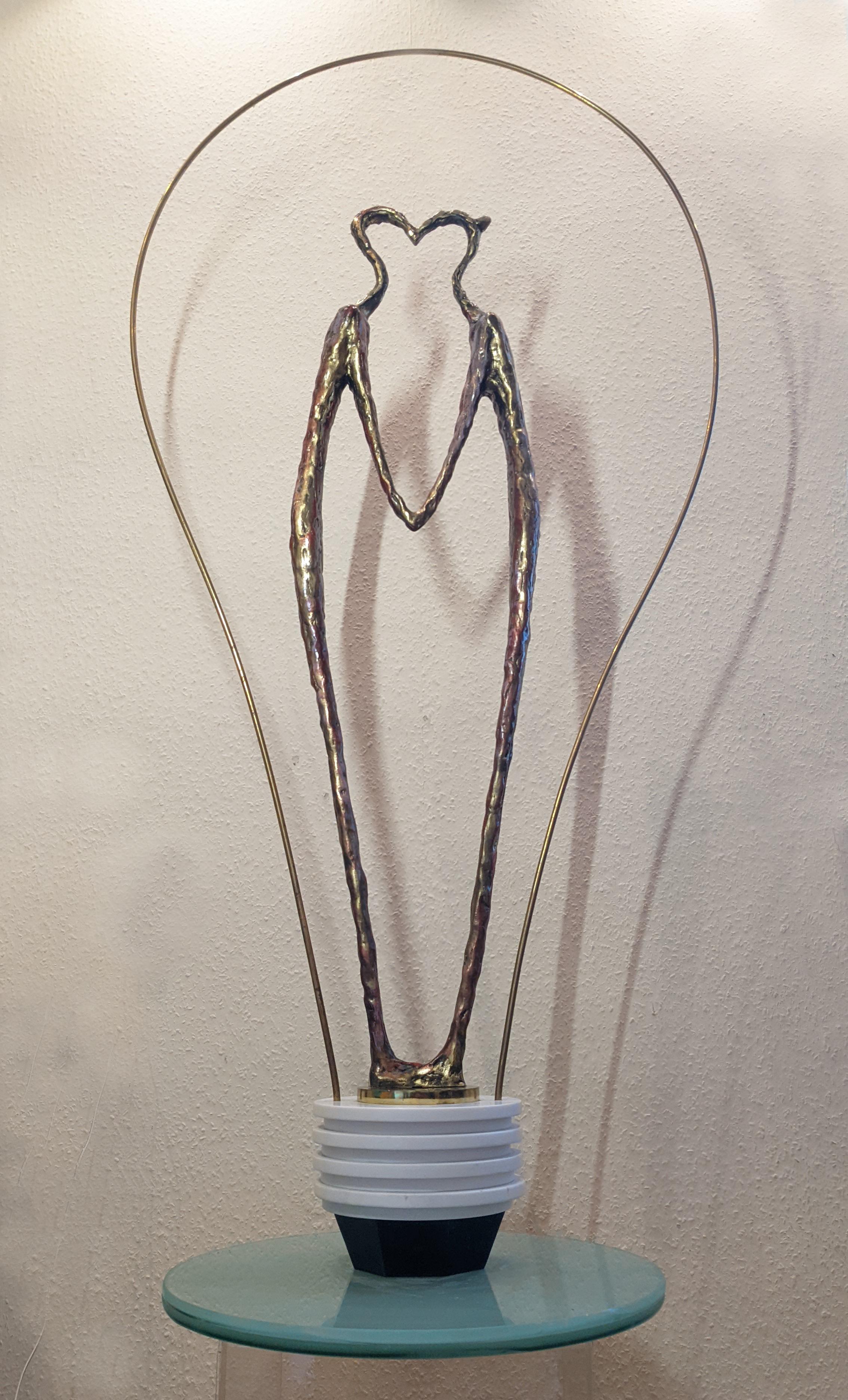 Scultura contemporanea georgiana di Irakli Tsuladze - Luce d'amore in vendita 1