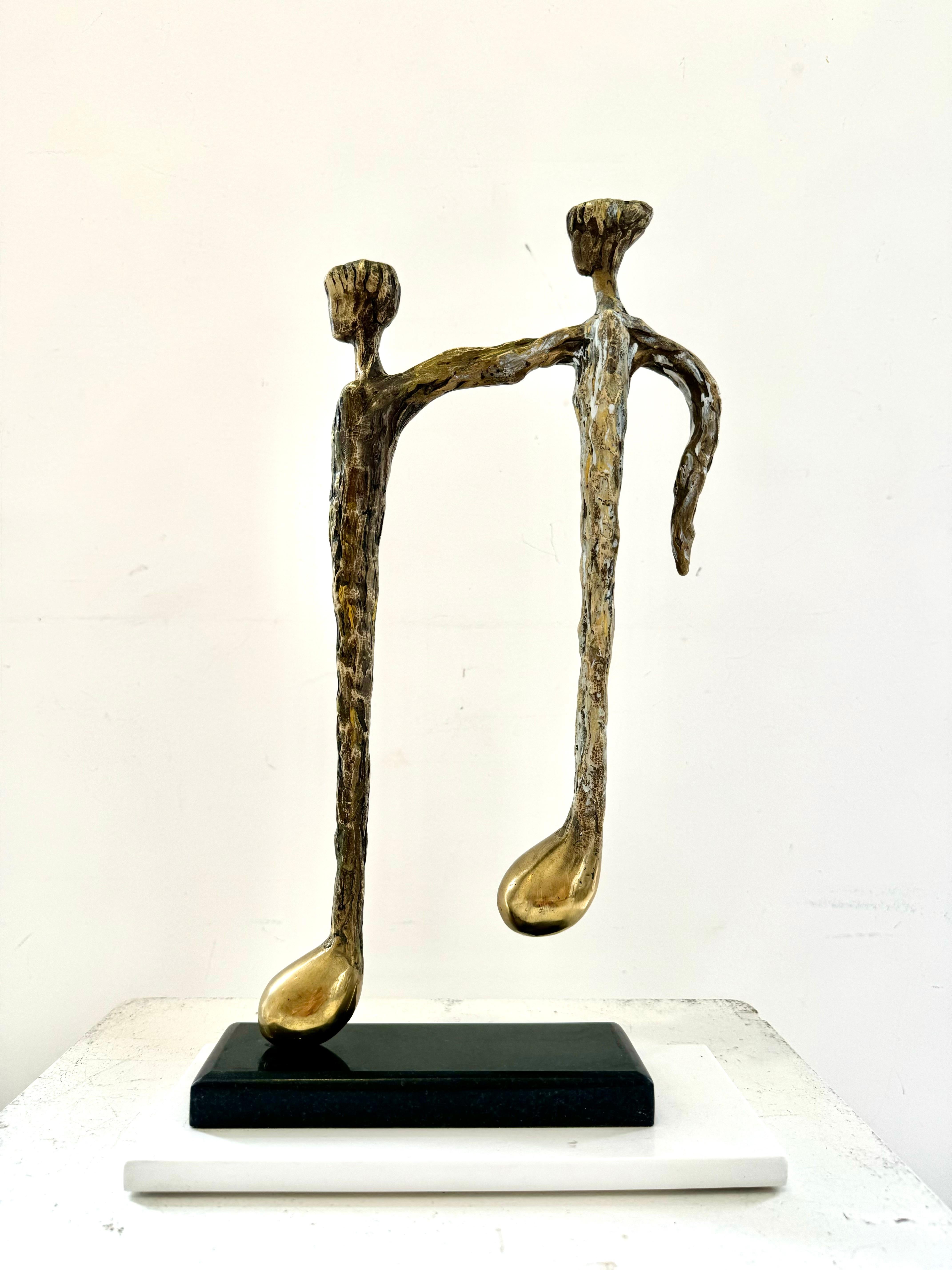 Scultura contemporanea georgiana di Irakli Tsuladze - Note d'amore in vendita 1