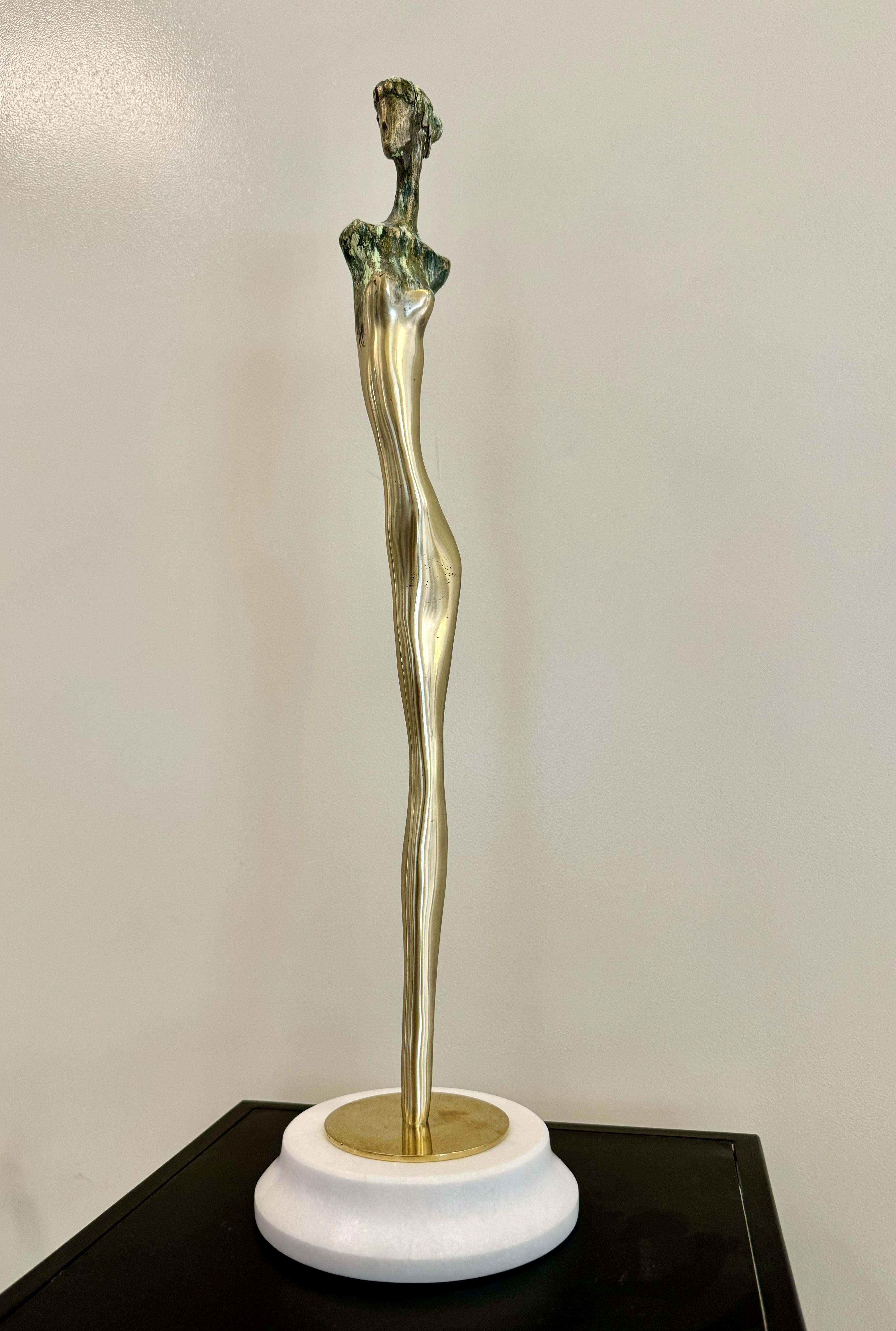 Sculpture géorgienne contemporaine d'Irakli Tsuladze - Muse en vente 3