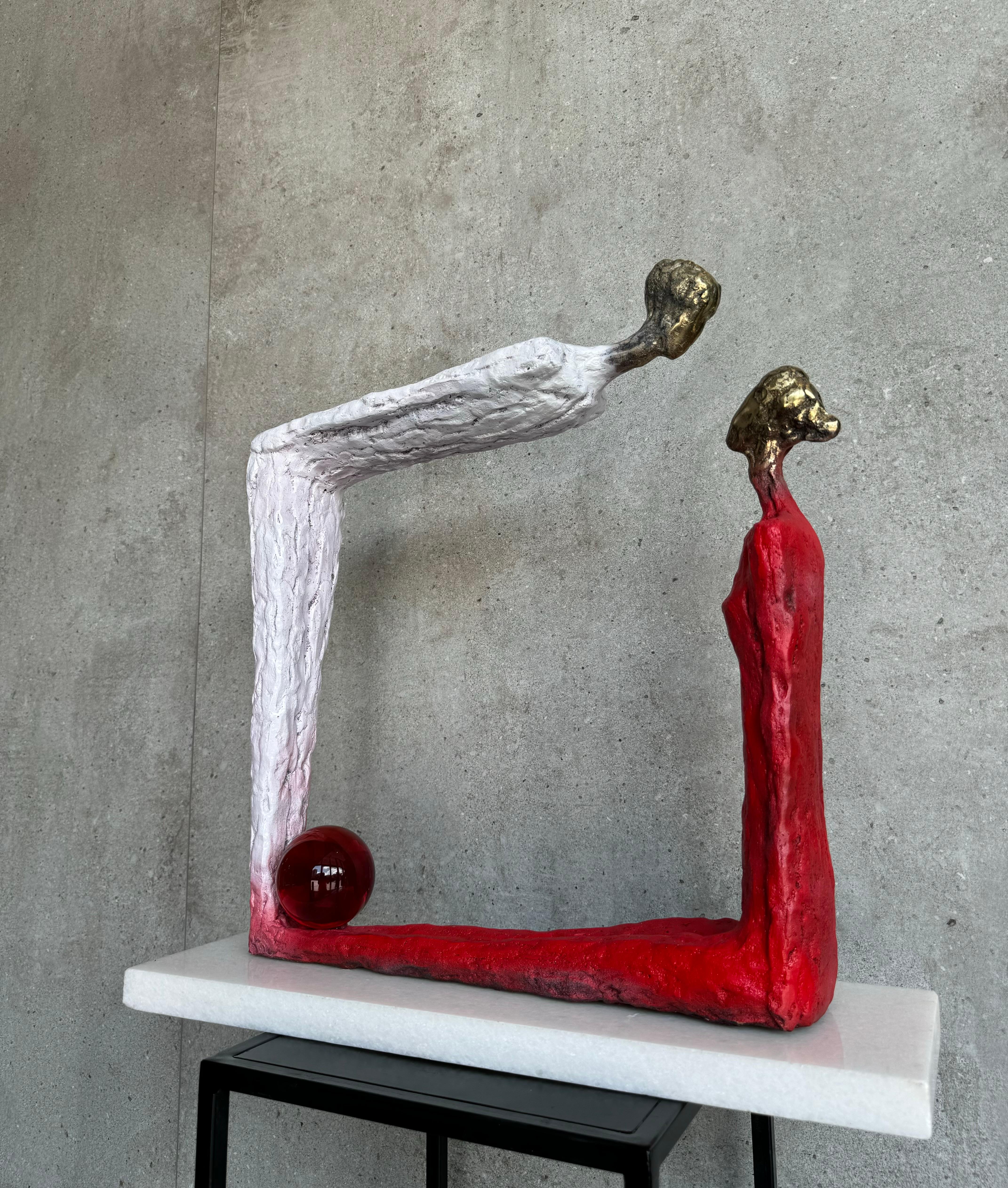 Scultura contemporanea georgiana di Irakli Tsuladze - Piazza dell'amore in vendita 2