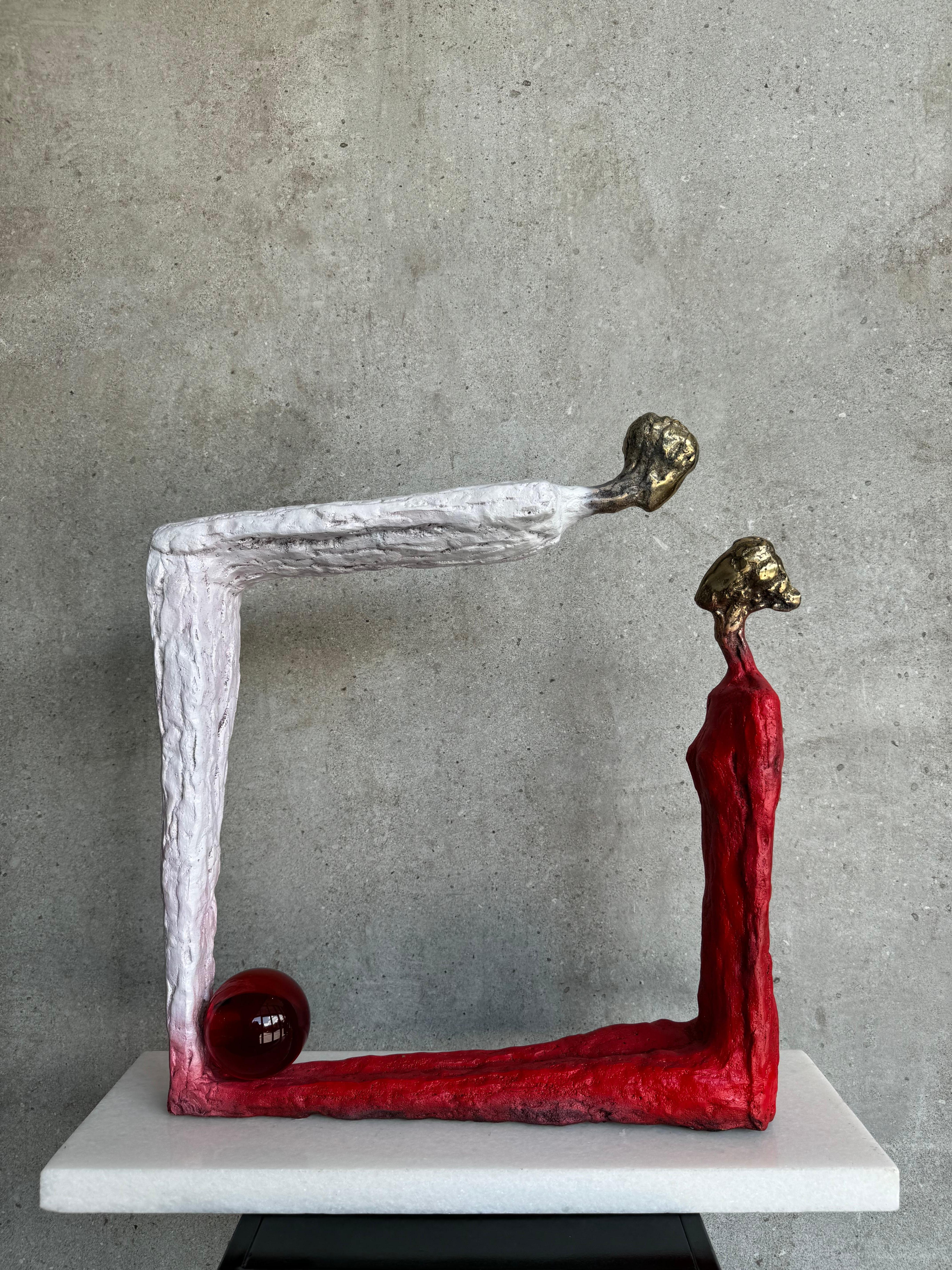 Scultura contemporanea georgiana di Irakli Tsuladze - Piazza dell'amore in vendita 4
