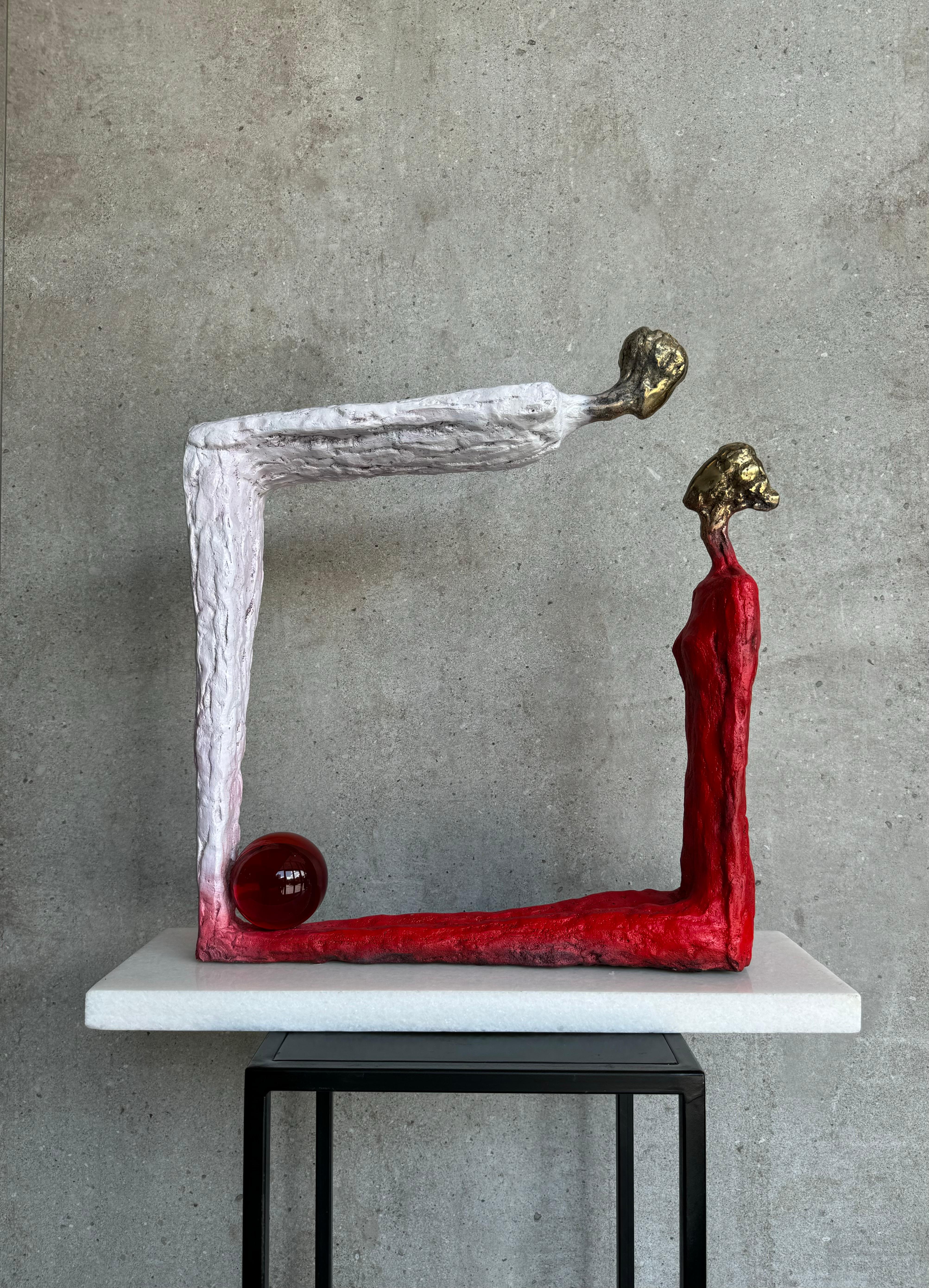 Scultura contemporanea georgiana di Irakli Tsuladze - Piazza dell'amore in vendita 5
