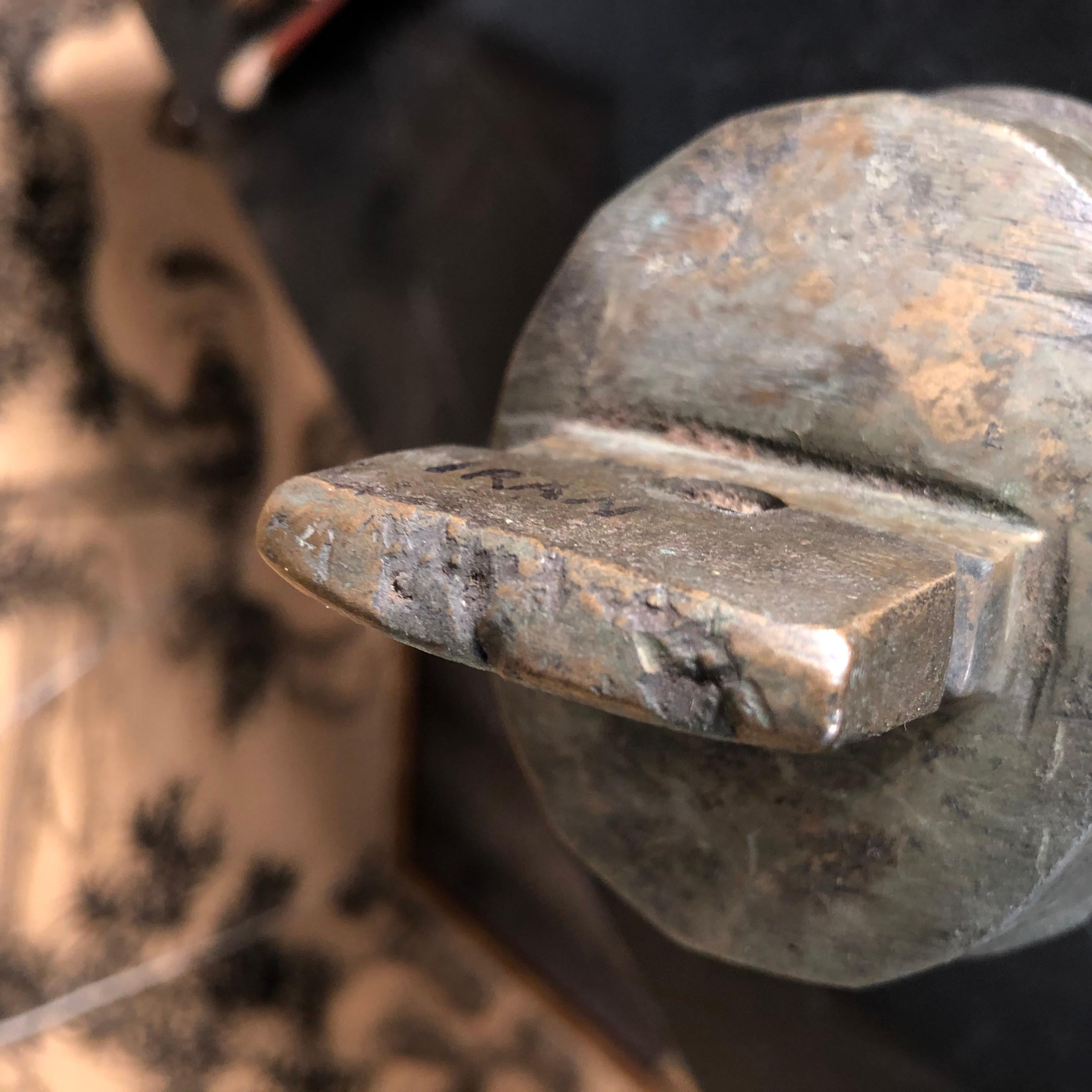 Iran Antique Hand Cast Bronze Bell 
