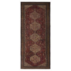 iran Red Tribal Runner 7x16 ft