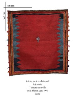 Iranian Traditional Carpet (Sofreh),  circa 1970