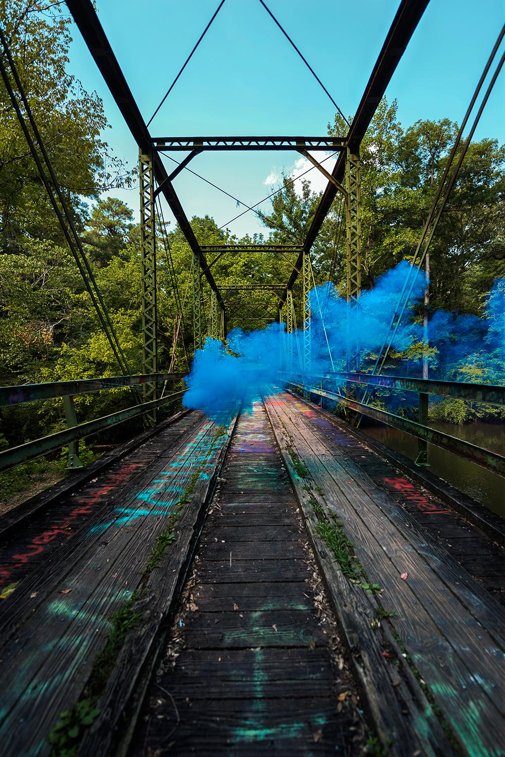 Irby Pace Color Photograph - Bridge 