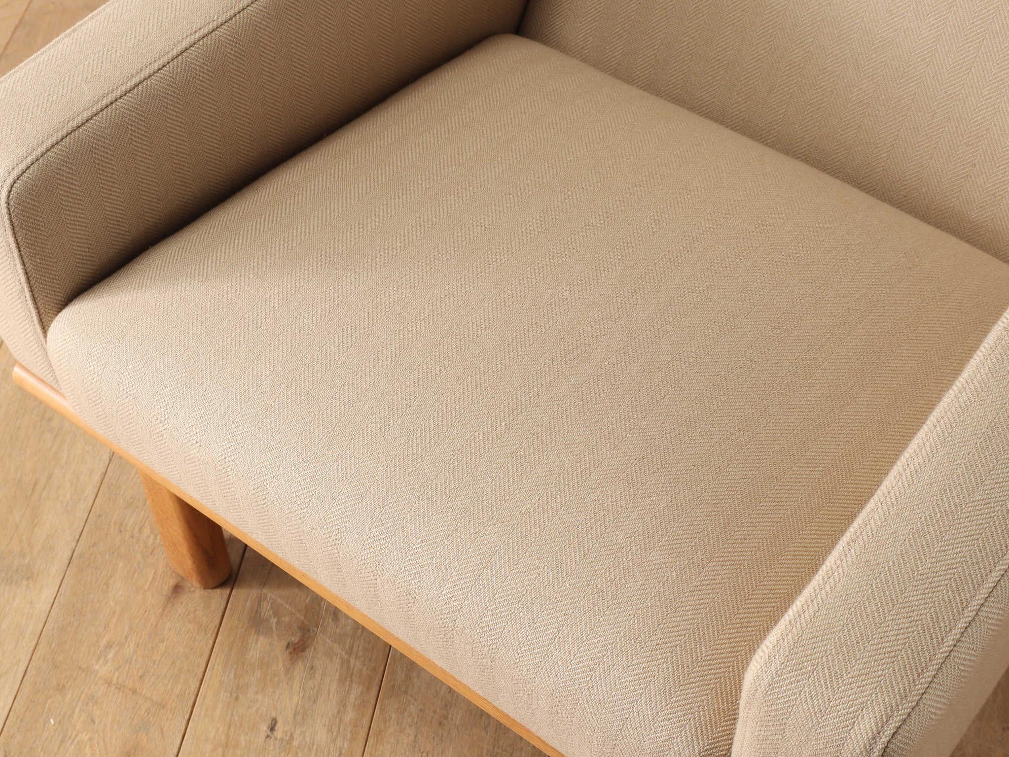 Oak Ire Mobler Arm Chair 1960's For Sale
