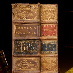 Ireland House of Commons 1753 Vol. III and Statutes at Large 1703-1719 Vol. IV