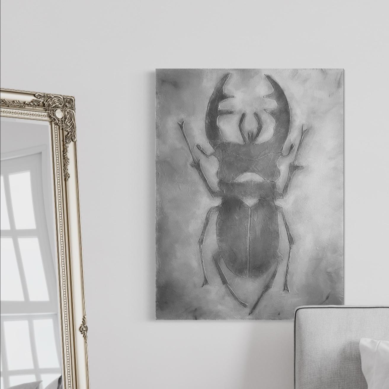 IRENA TONE Animal Painting - Stag Beetle