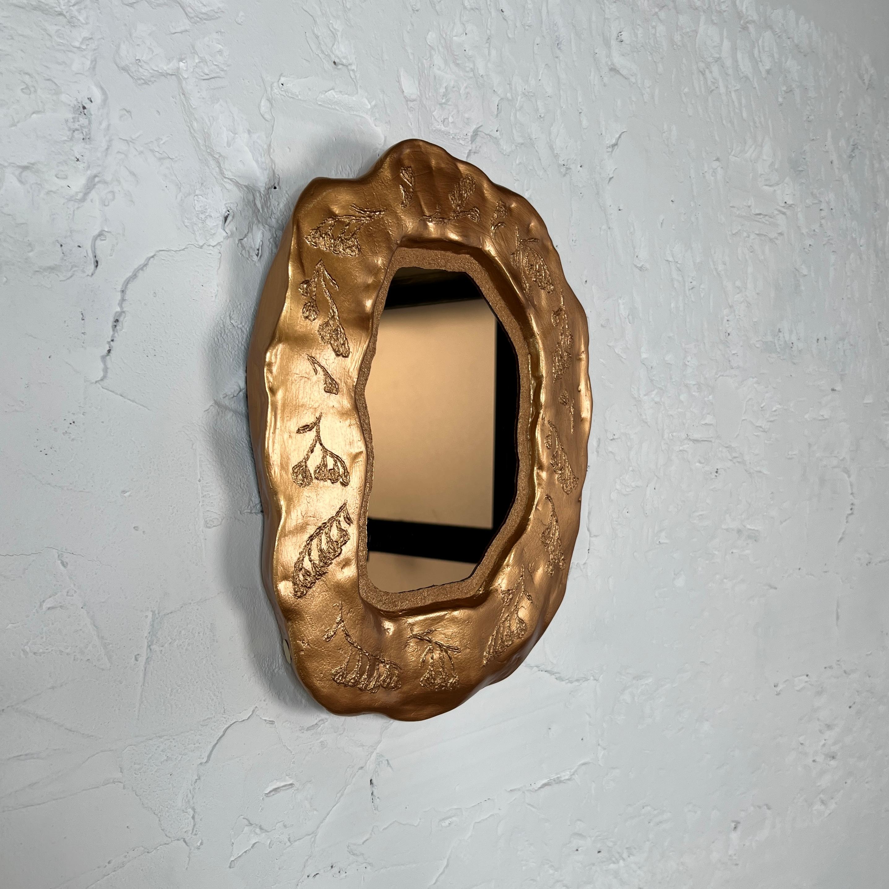 Bronze Arty Mirror 