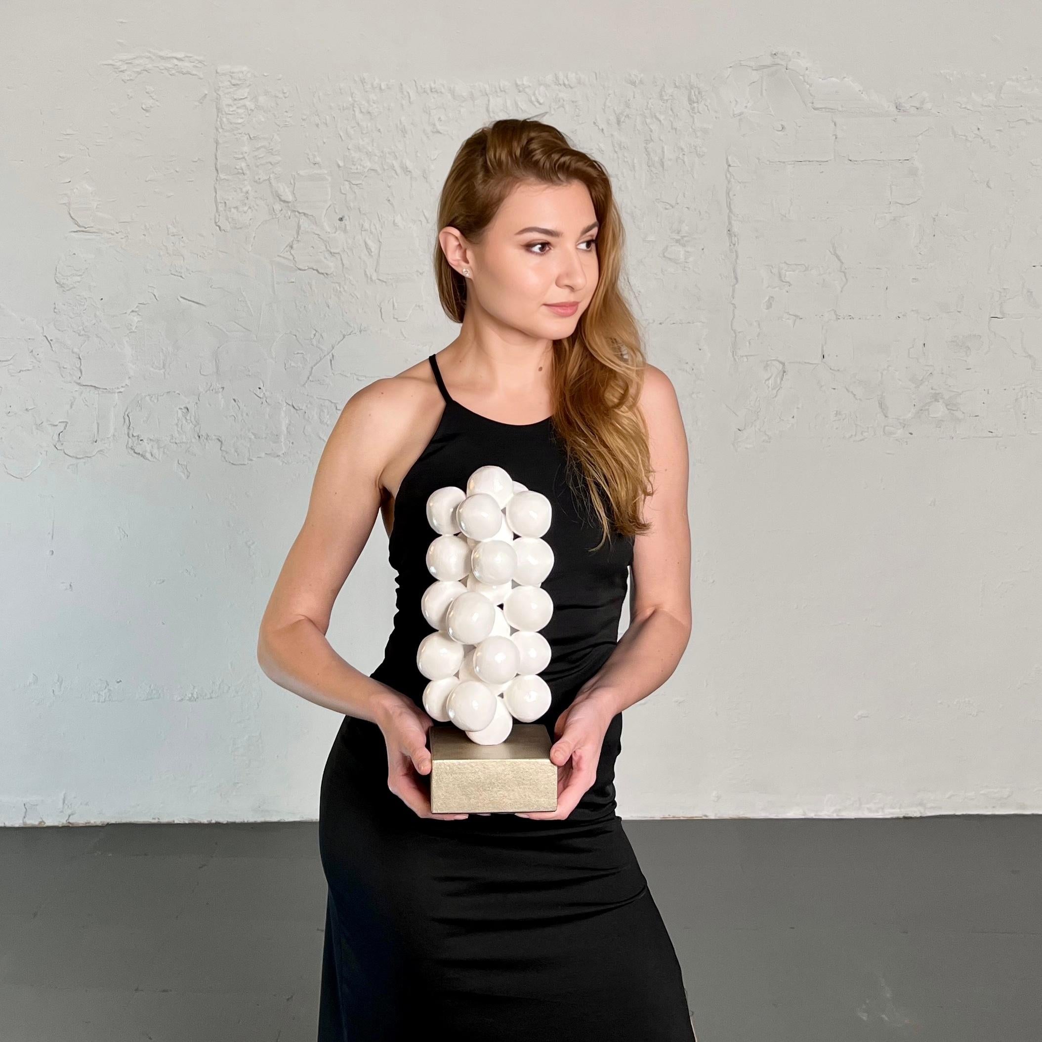 'Corn Eggshell Effect' - Sculpture by IRENA TONE