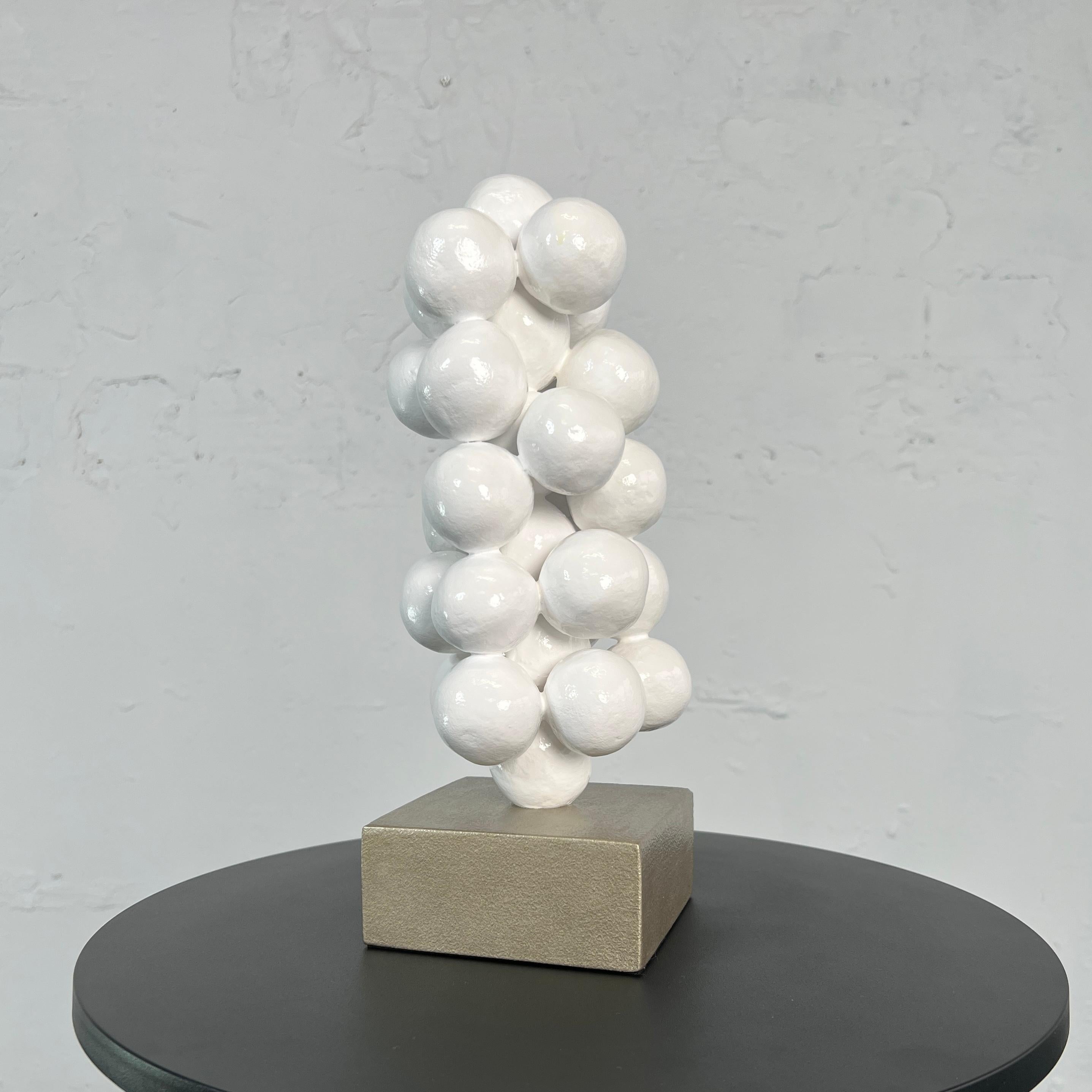 'Corn Eggshell Effect' - Abstract Sculpture by IRENA TONE