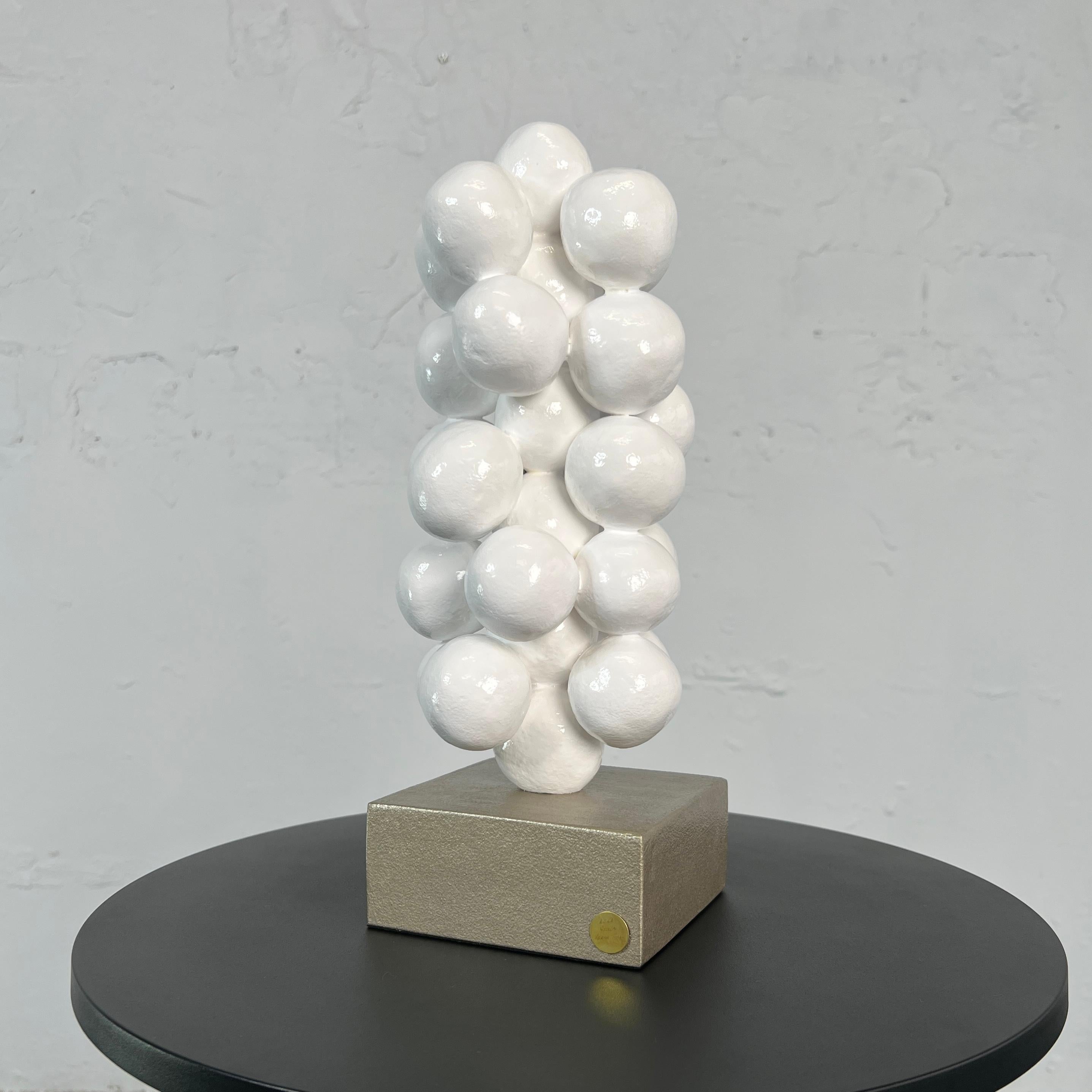 IRENA TONE Figurative Sculpture - 'Corn Eggshell Effect'