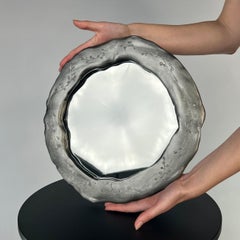 "Night Flowers" Silver Mirror