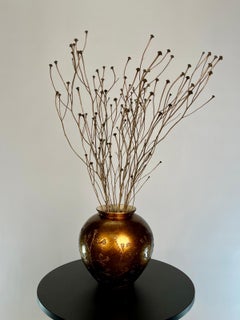 "Fleurs de champ sauvages" bronze foncé