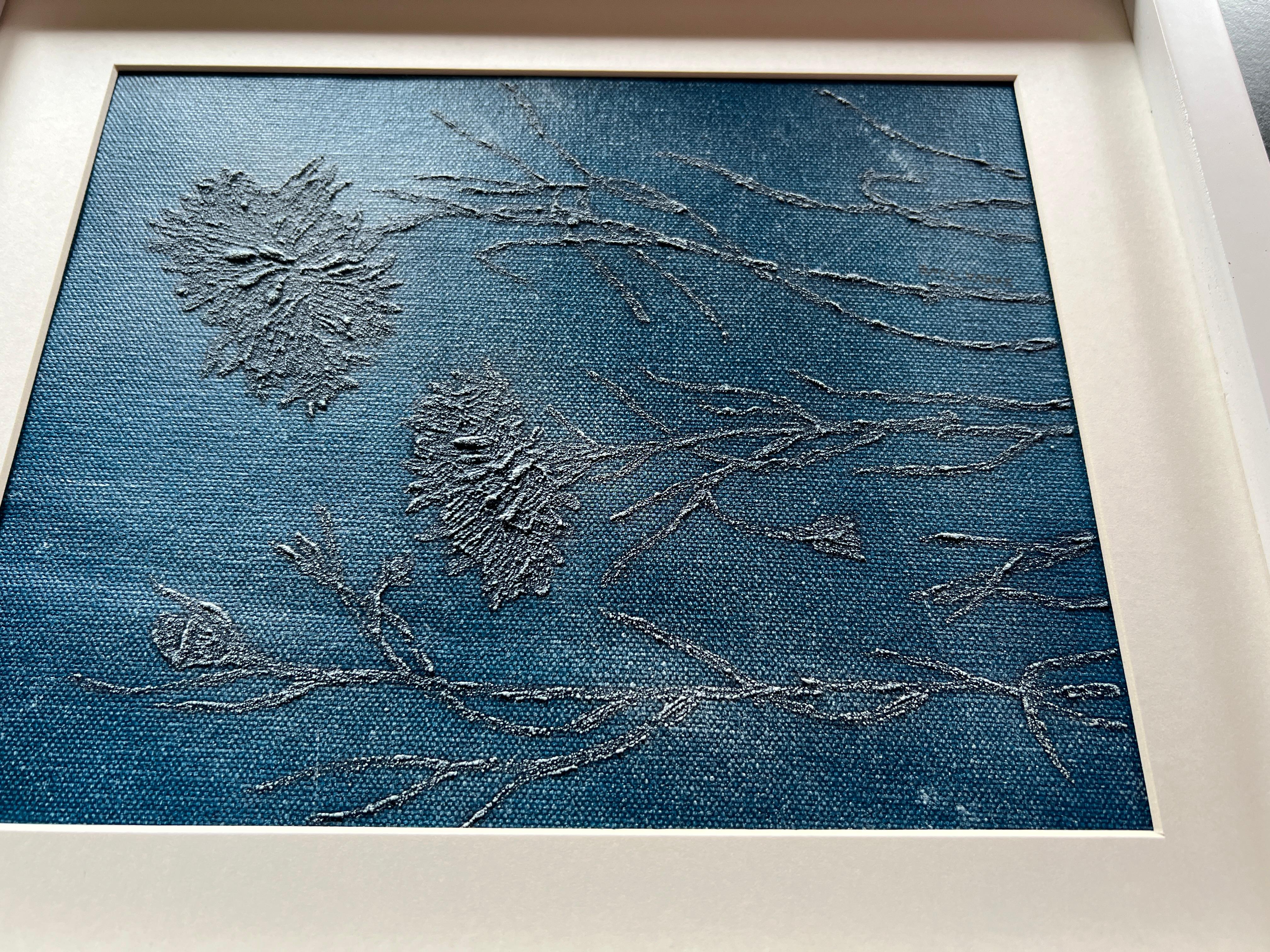 Centaurea Blau  – Painting von IRENA TONE