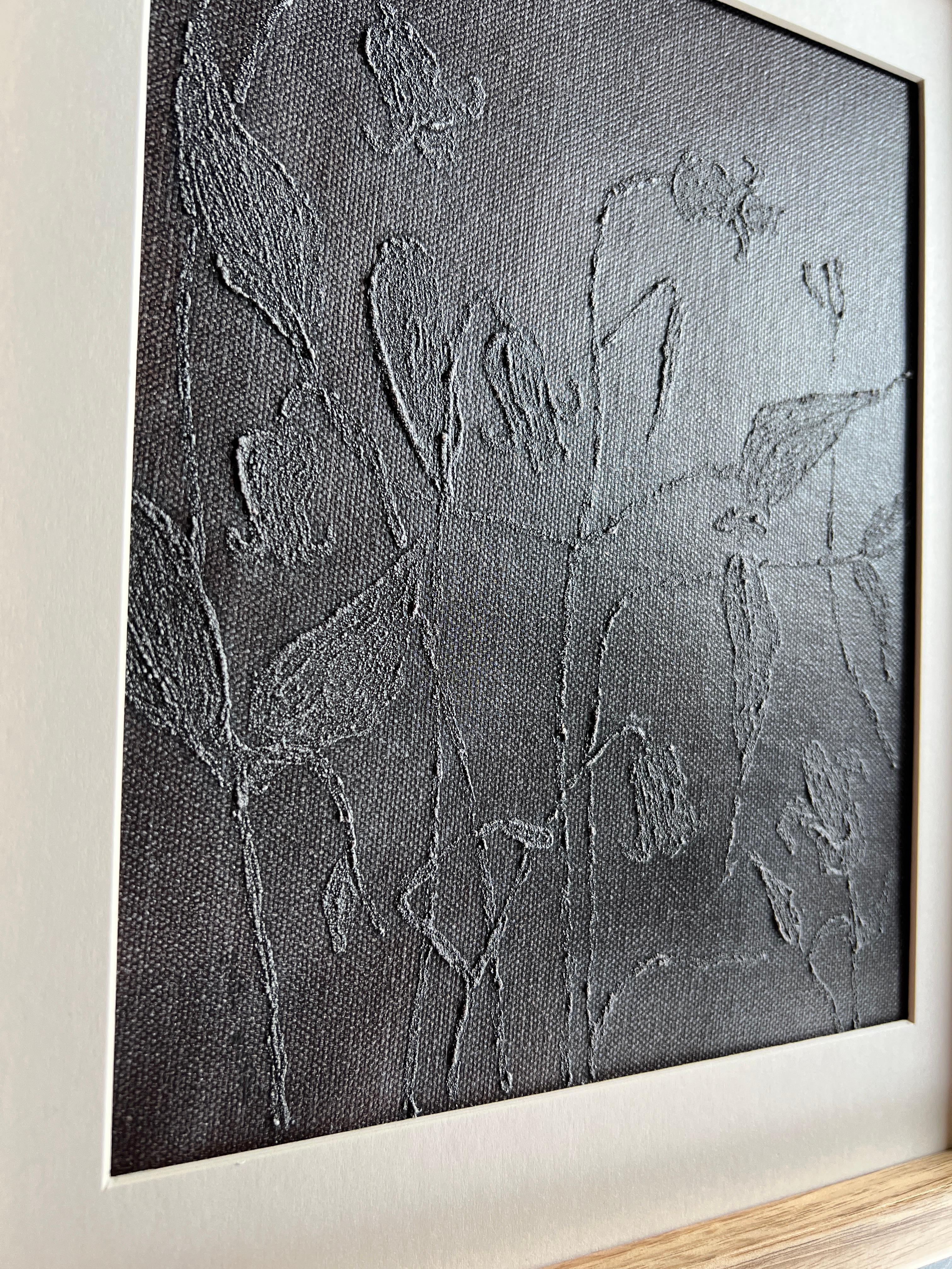 Clematis Brown - Painting di IRENA TONE