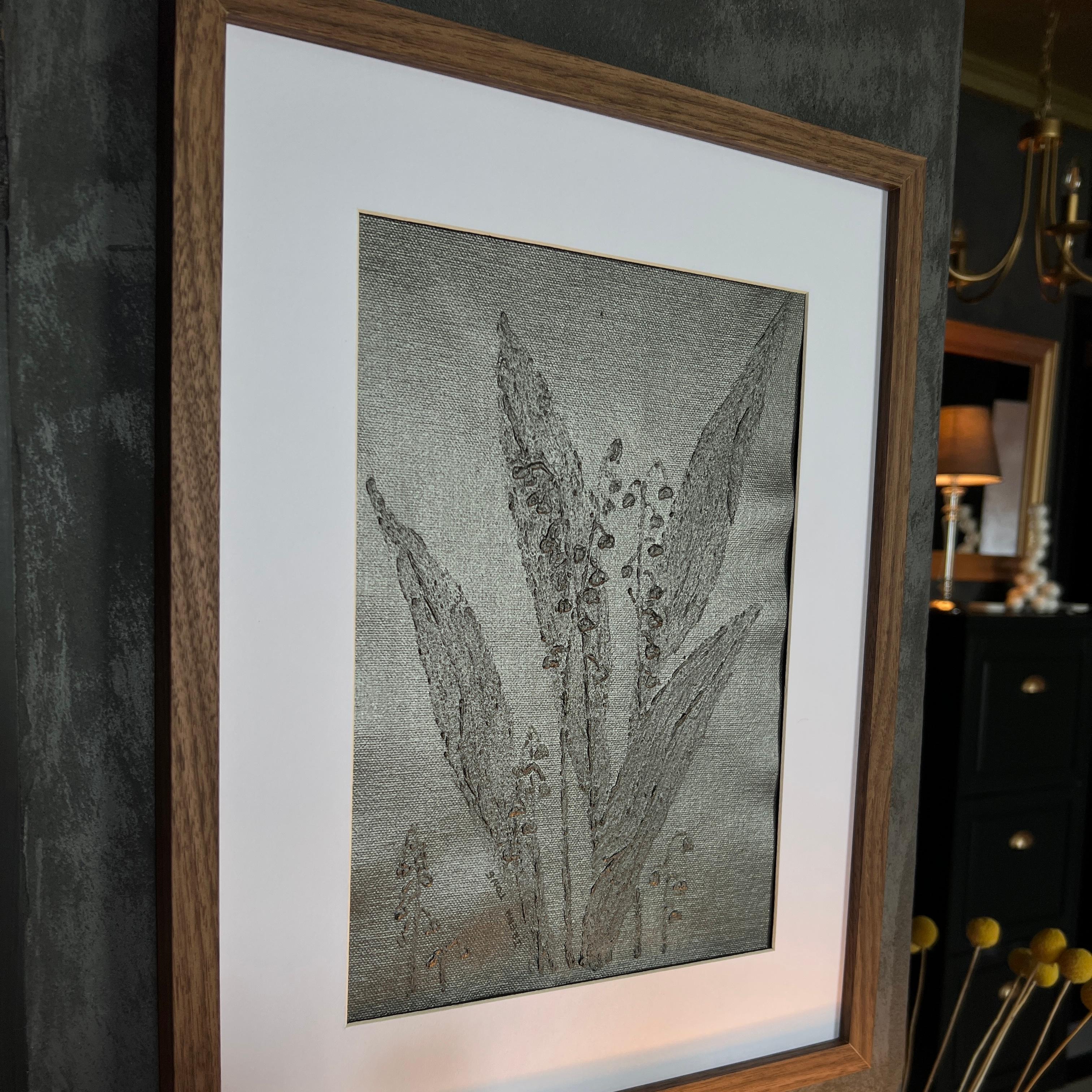 Fiore di Convallaria majalis - Painting Astratto di IRENA TONE