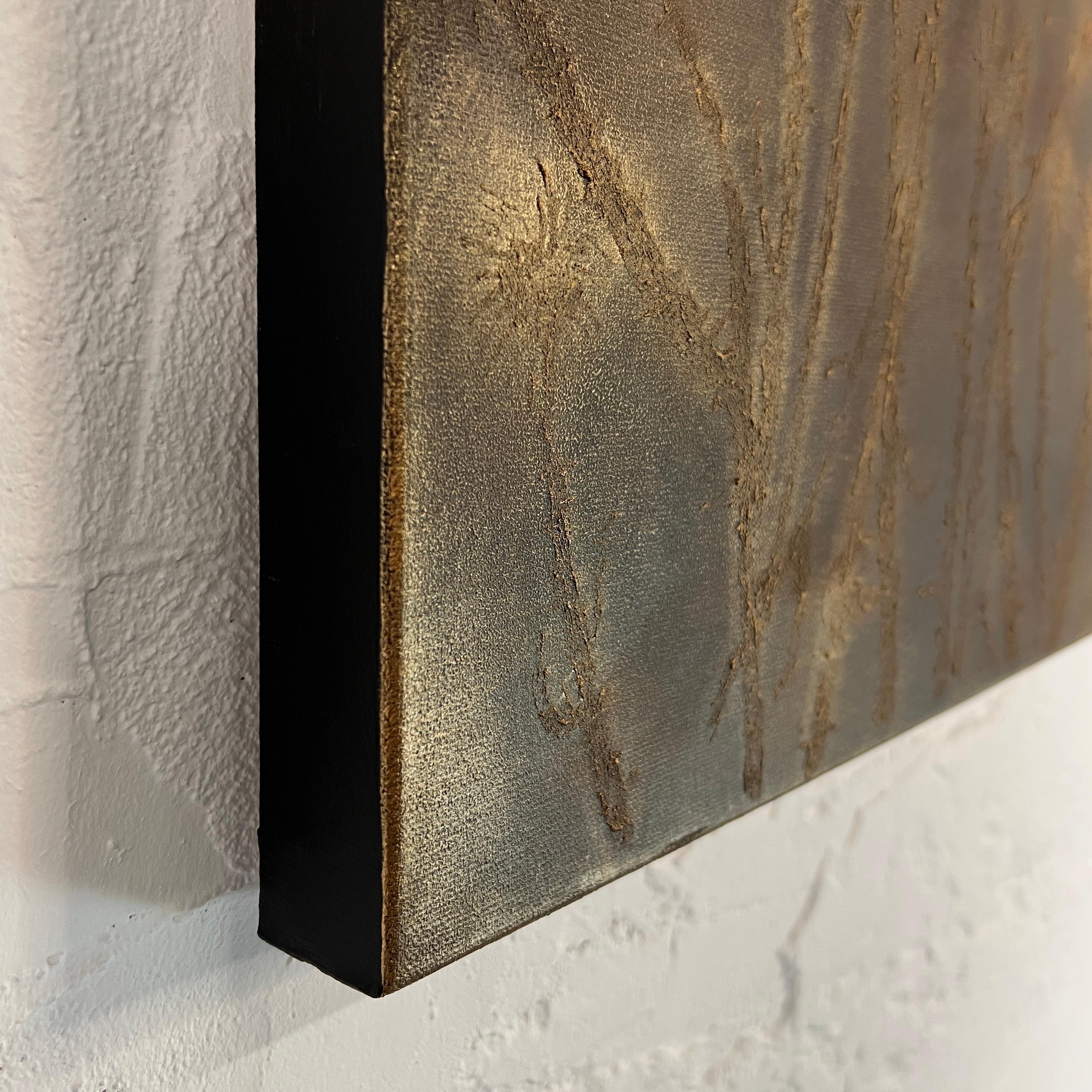 Spine secche 1 - Interior Painting Marrone di IRENA TONE
