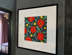 'Flowers Pattern' Acrylic