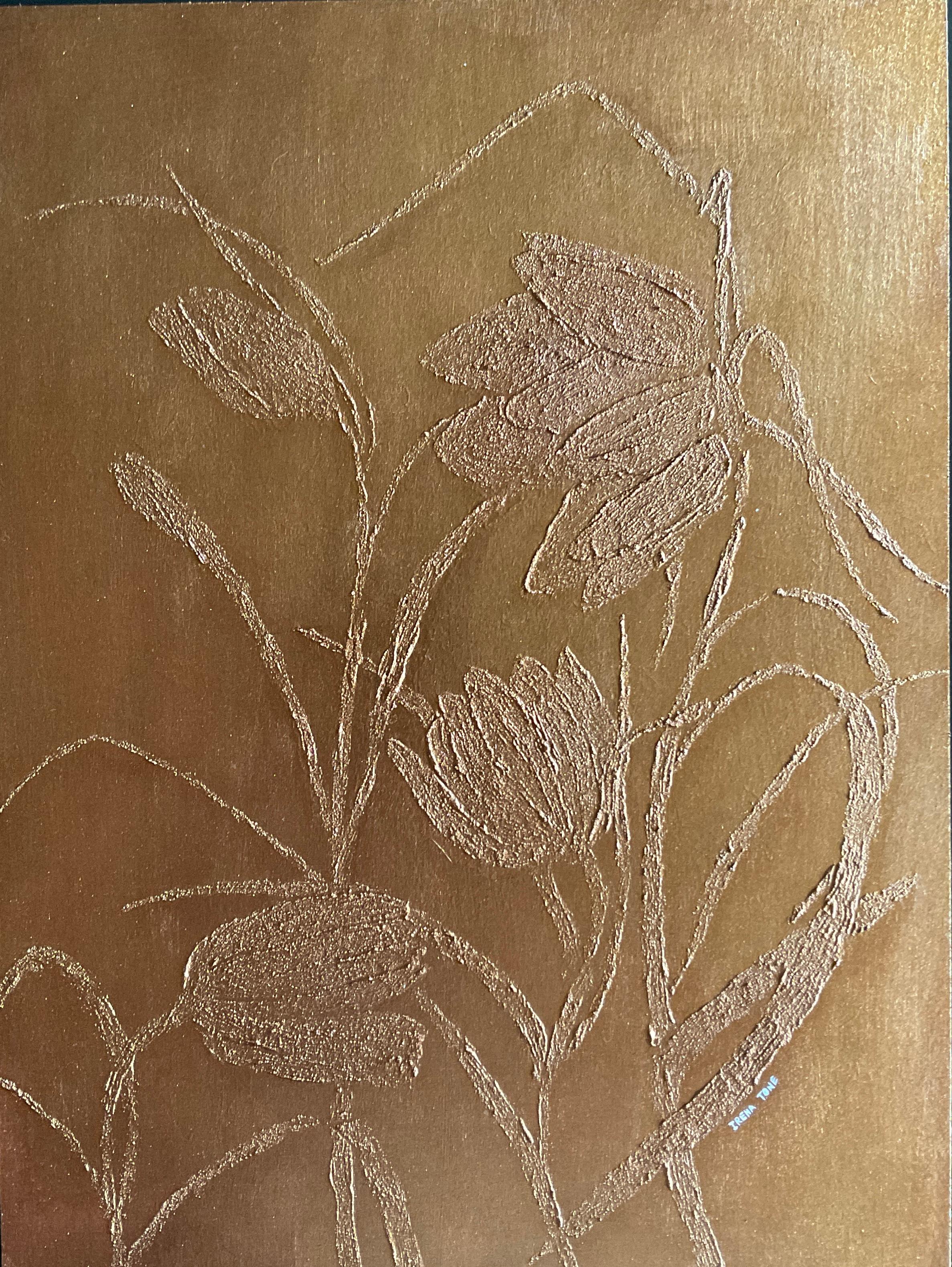 Fleur de fritillaire  - Painting de IRENA TONE
