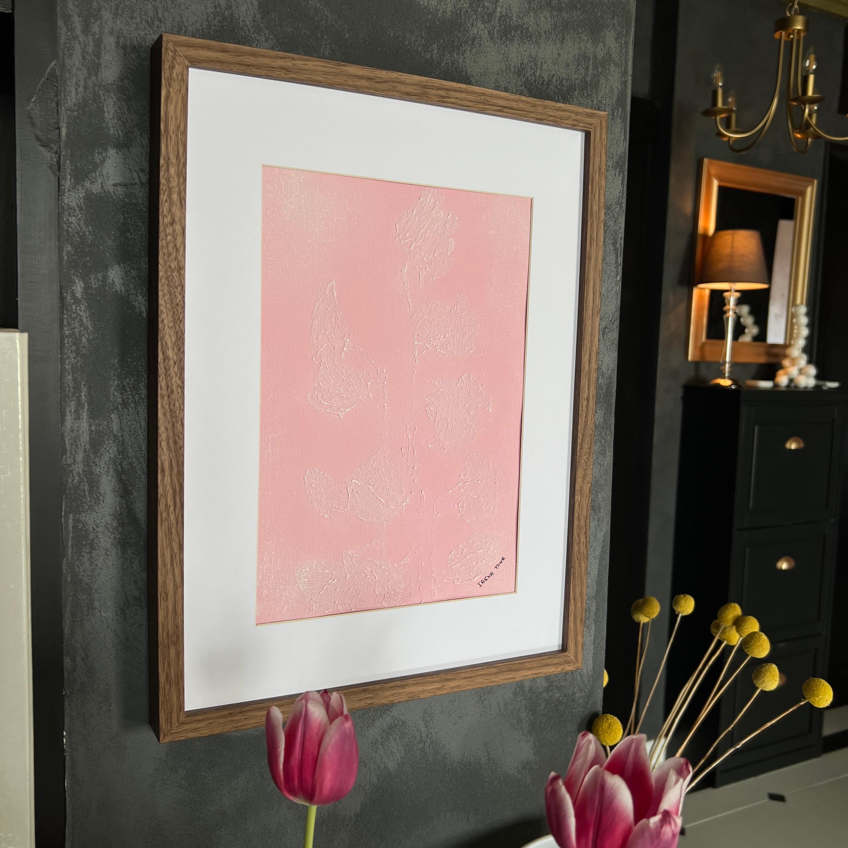Fiore di Lathyrus odoratus - Painting di IRENA TONE