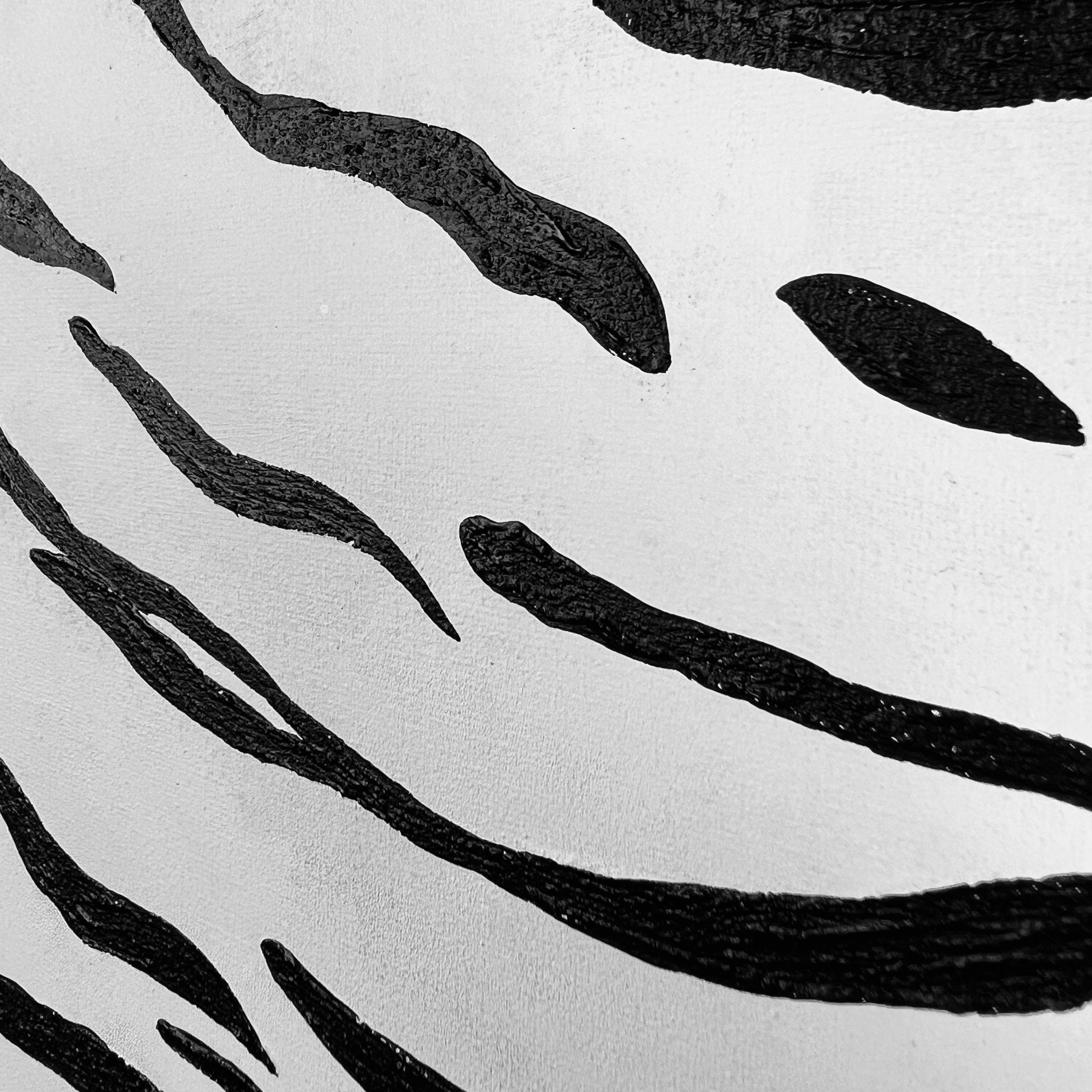 Monochrome Tiger Pattern For Sale 6