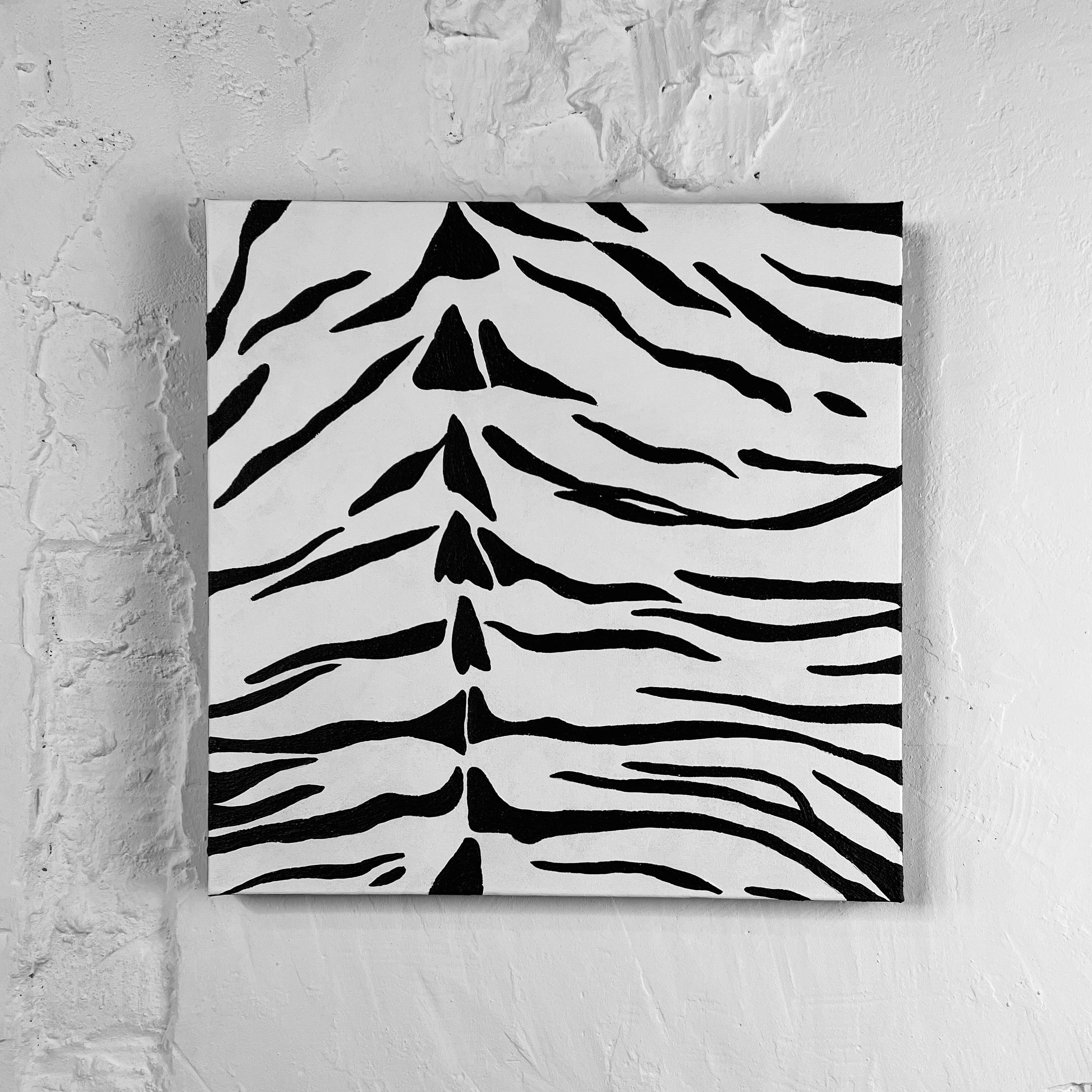 Monochrome Tiger Pattern For Sale 7