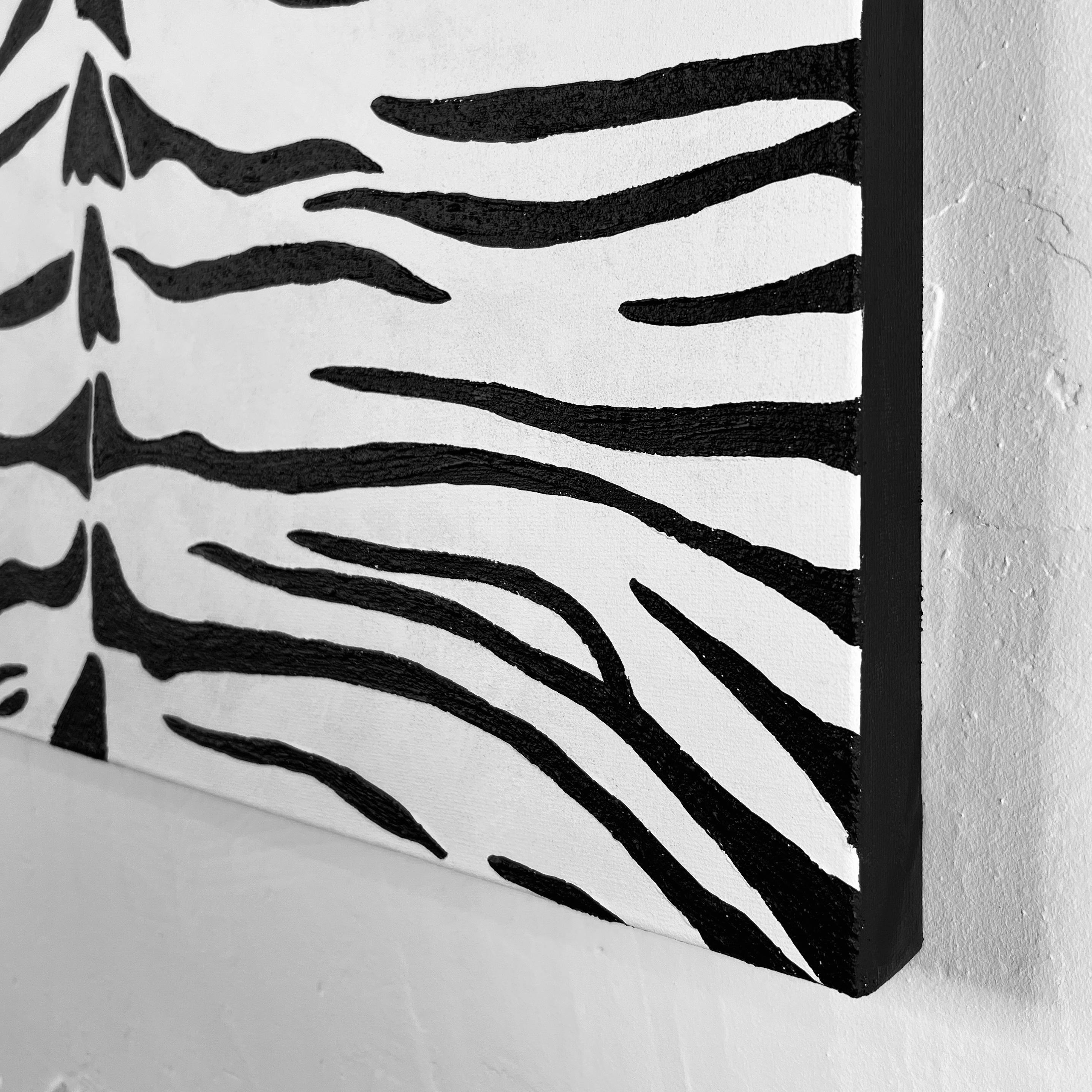 Monochrome Tiger Pattern For Sale 2