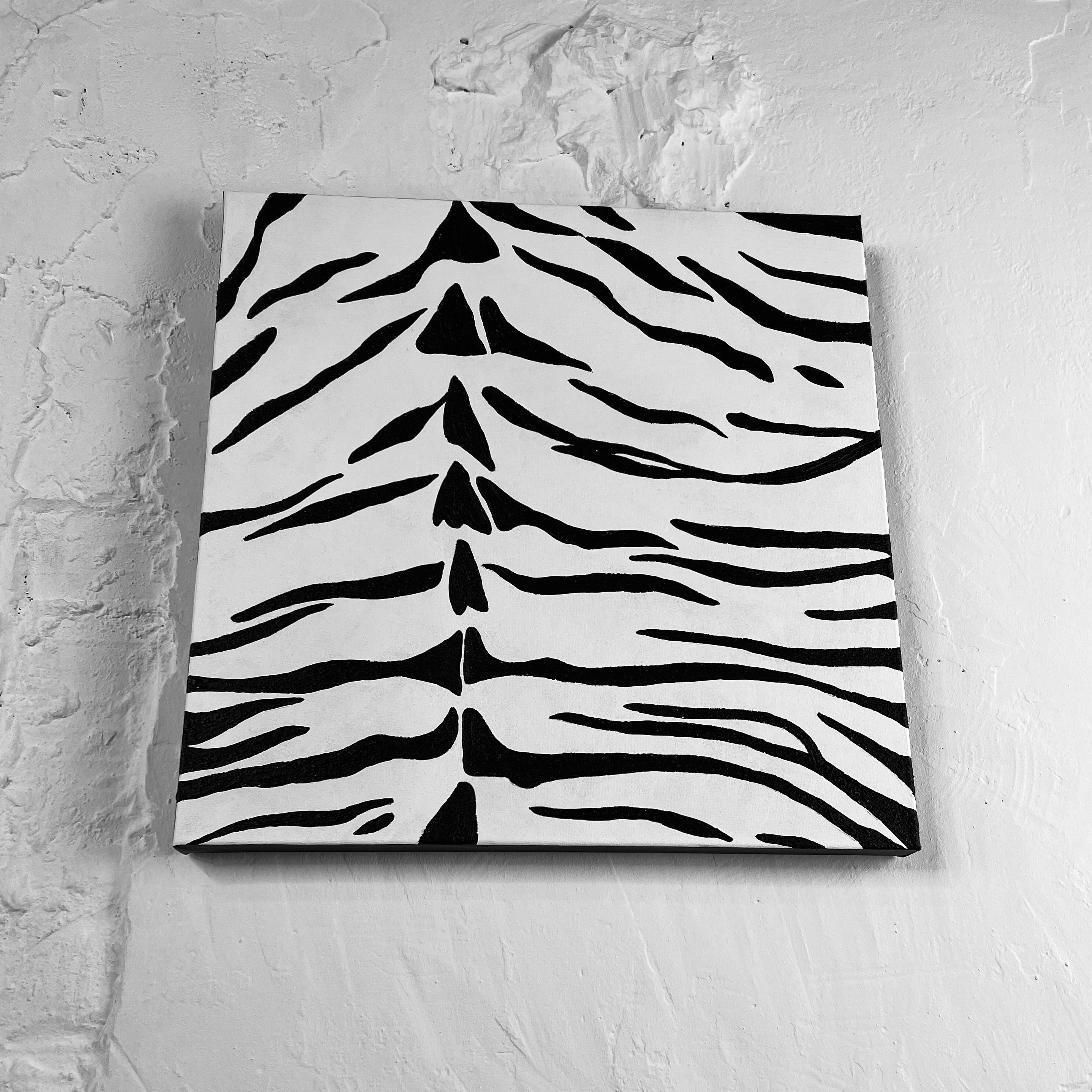 Monochrome Tiger Pattern For Sale 4