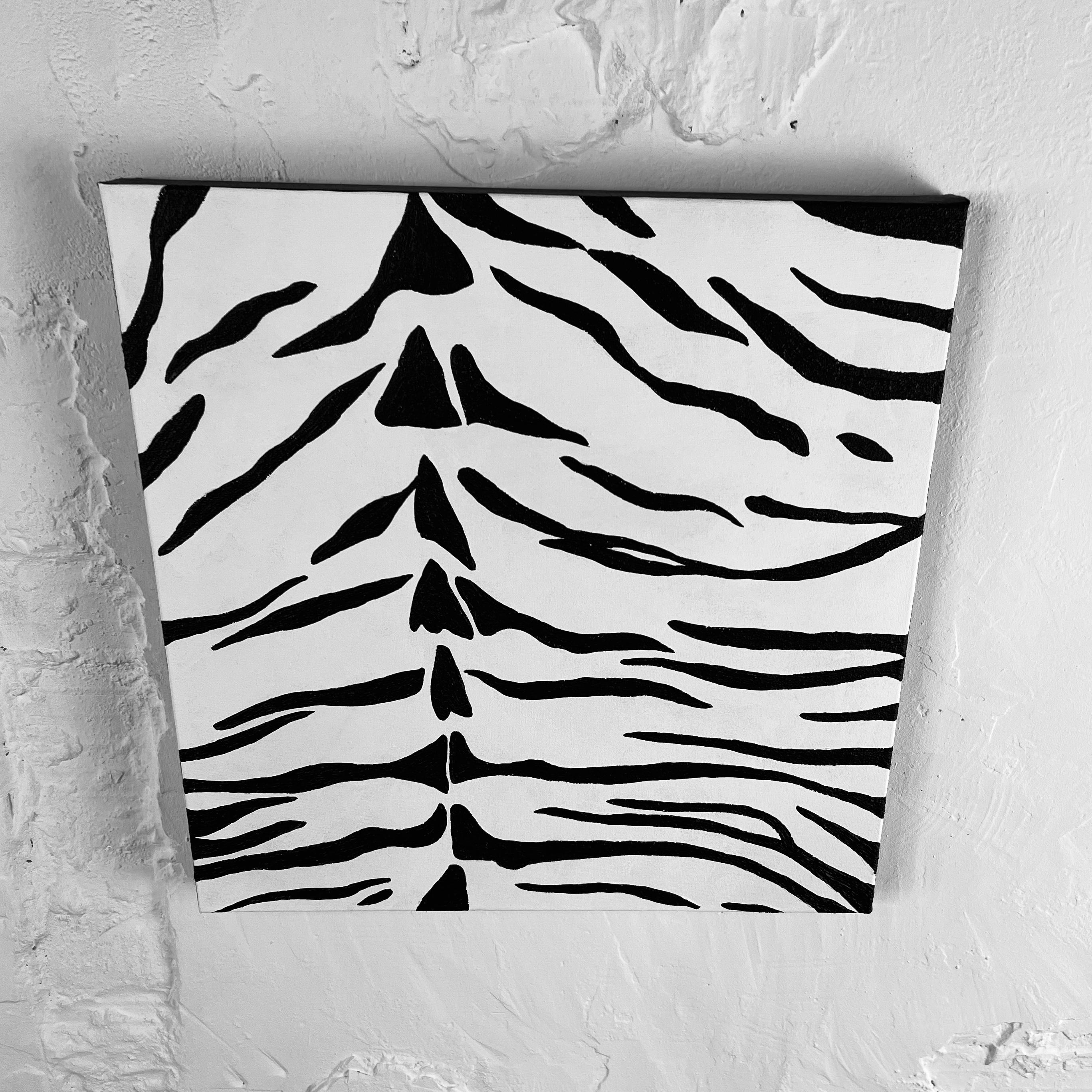 Monochrome Tiger Pattern For Sale 5