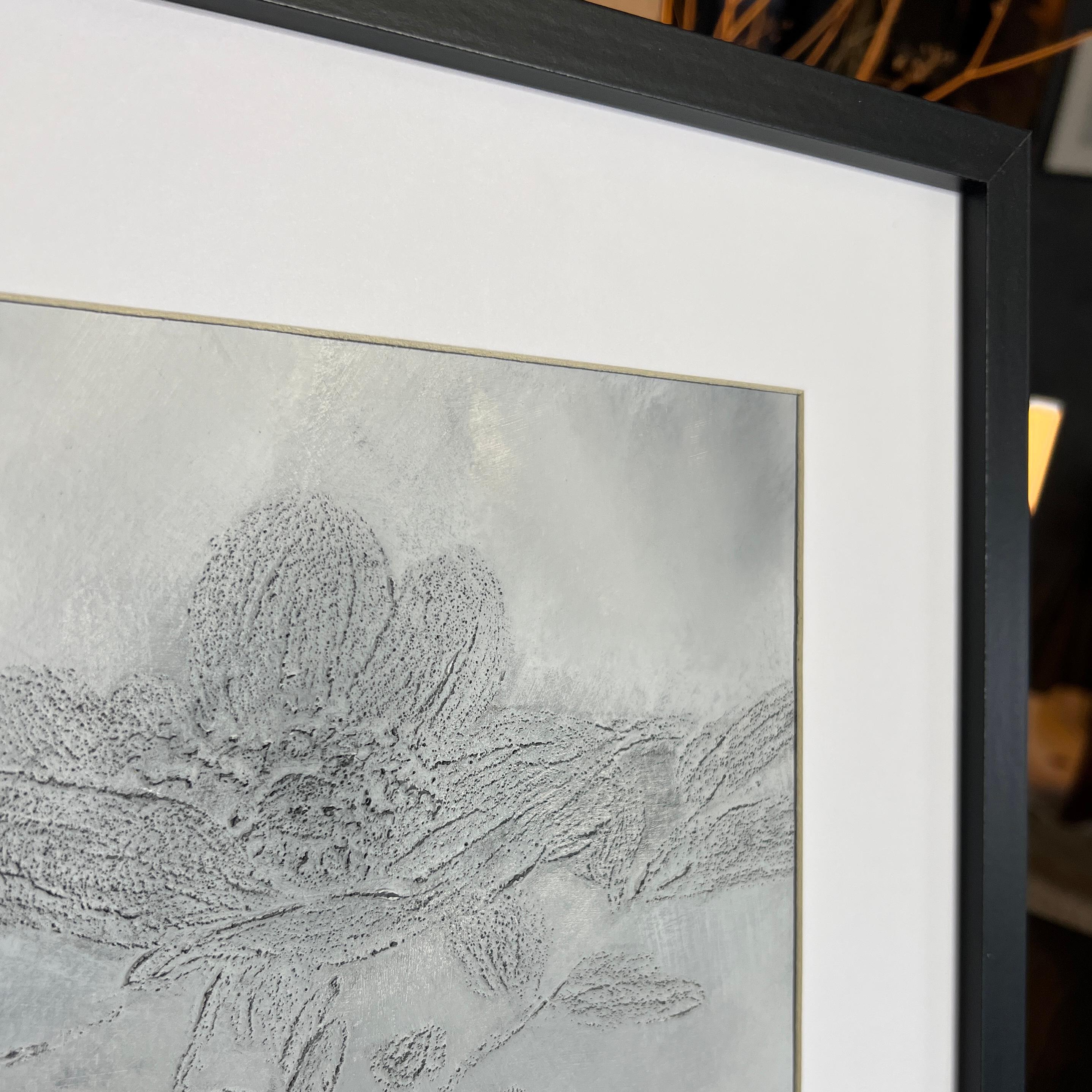Fiore singolo - Painting Astratto di IRENA TONE