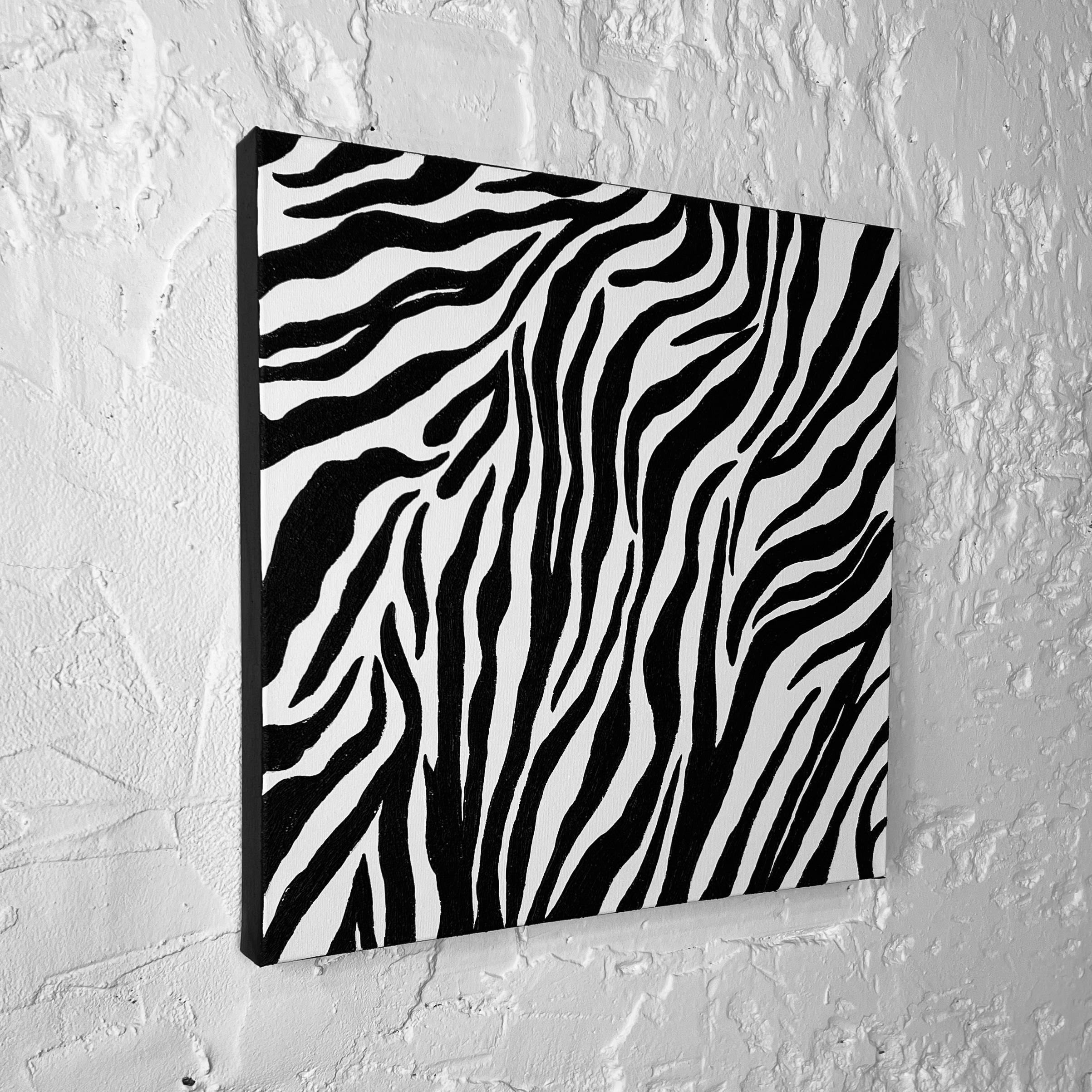 Zebra-Muster (Abstrakt), Sculpture, von IRENA TONE
