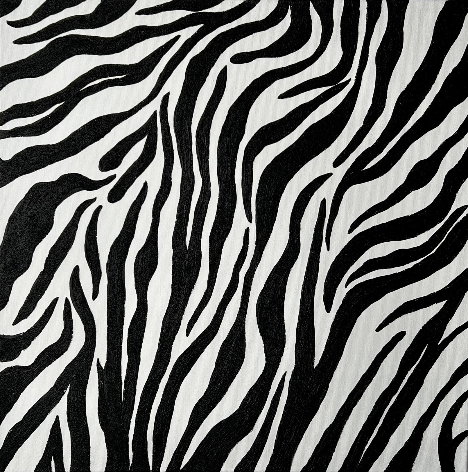 IRENA TONE Abstract Sculpture - Zebra Pattern