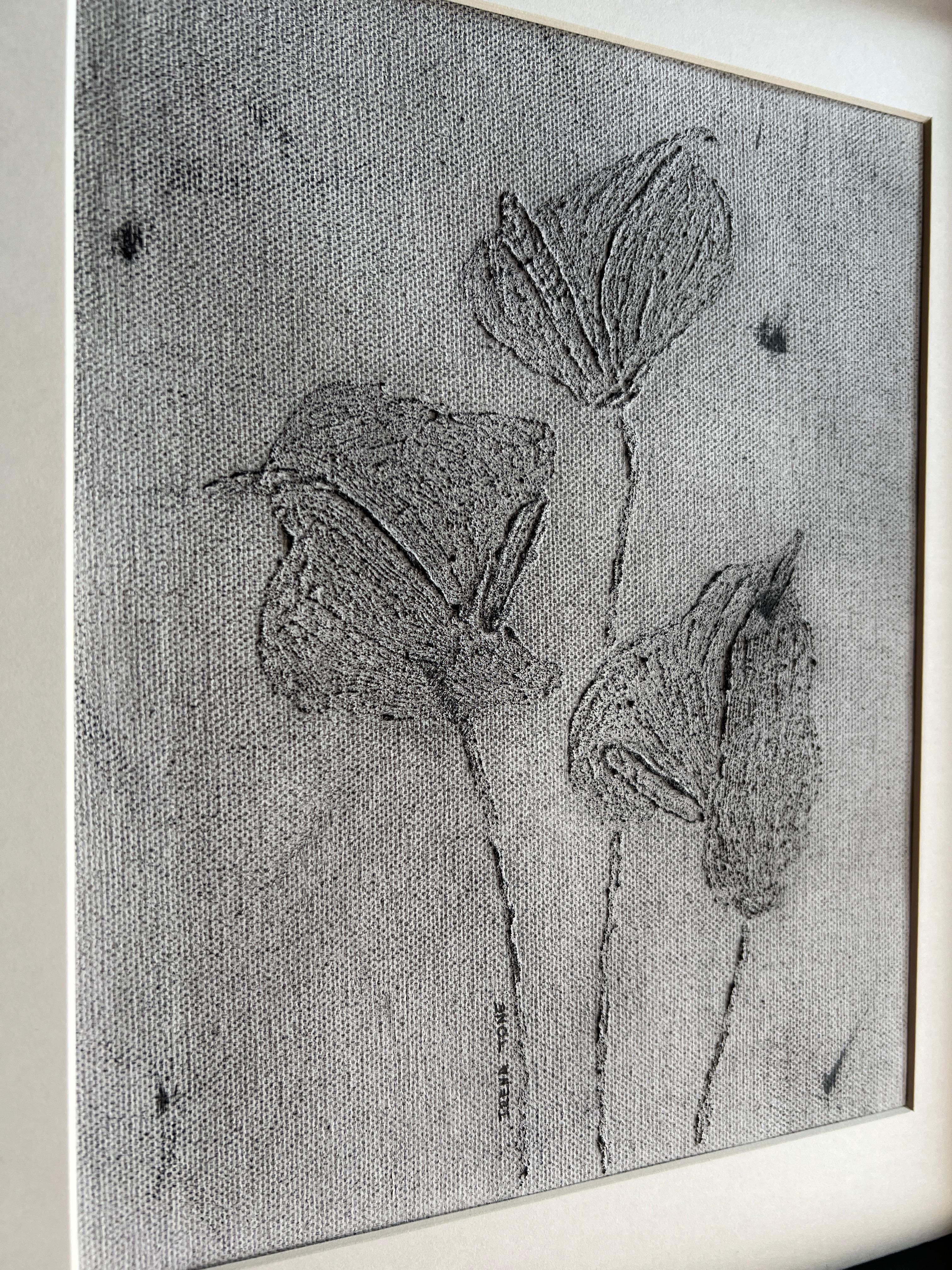 Anthurium Blanco y Negro - Sculpture de IRENA TONE