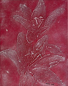 Lirios rojo oscuro