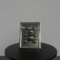 Frame Medium Tiny Stainless Steel Bear '3'