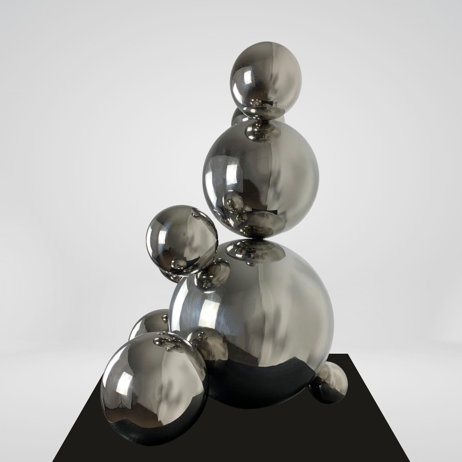 Ideal Bear Family of 4 Sculpture Minimalistic Animal 1