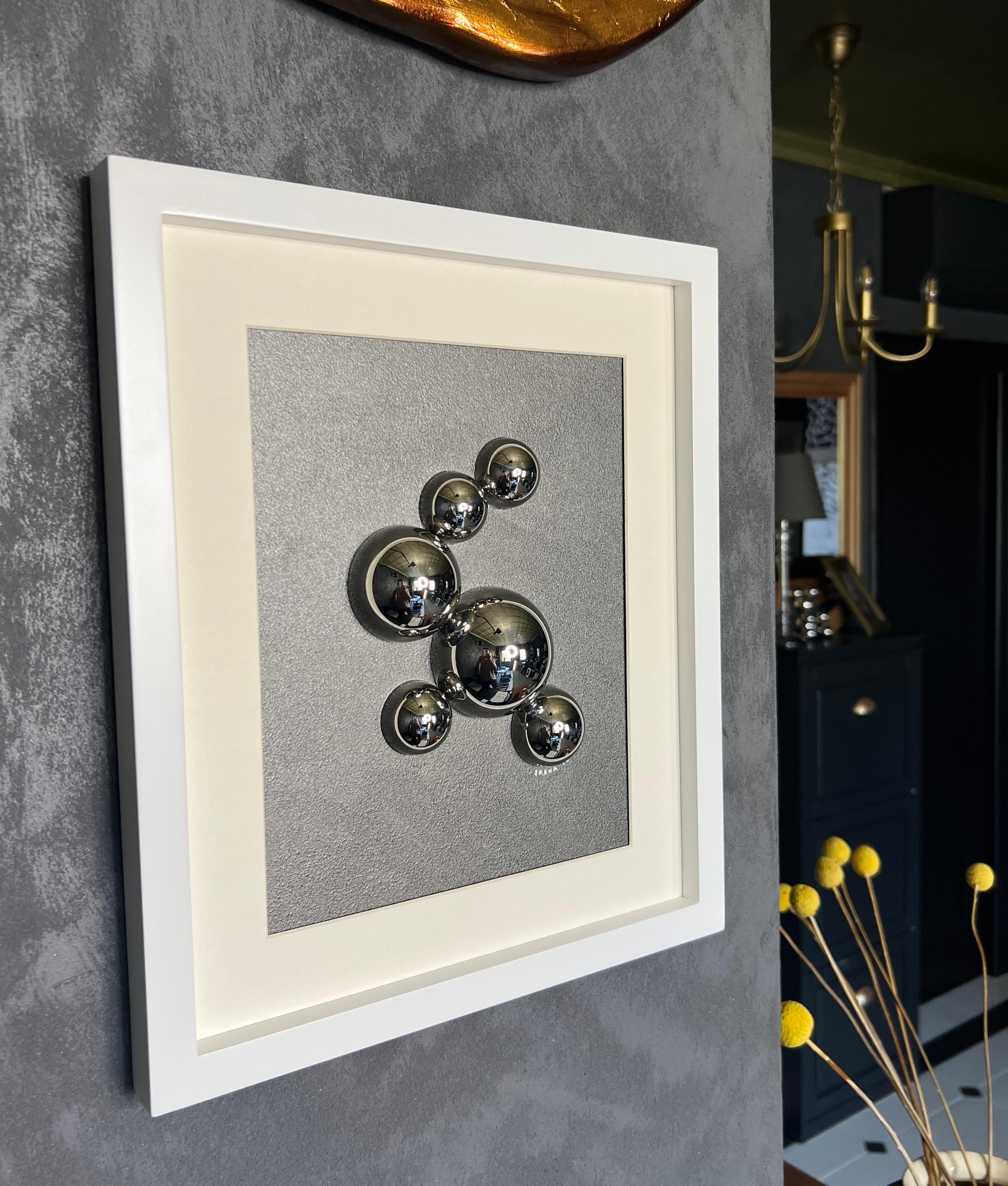 Rabbit Original Wall Art 2 - Abstract Geometric Sculpture by IRENA TONE