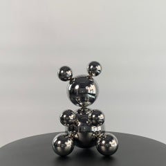 Small Stainless Steel Bear 'Louis'