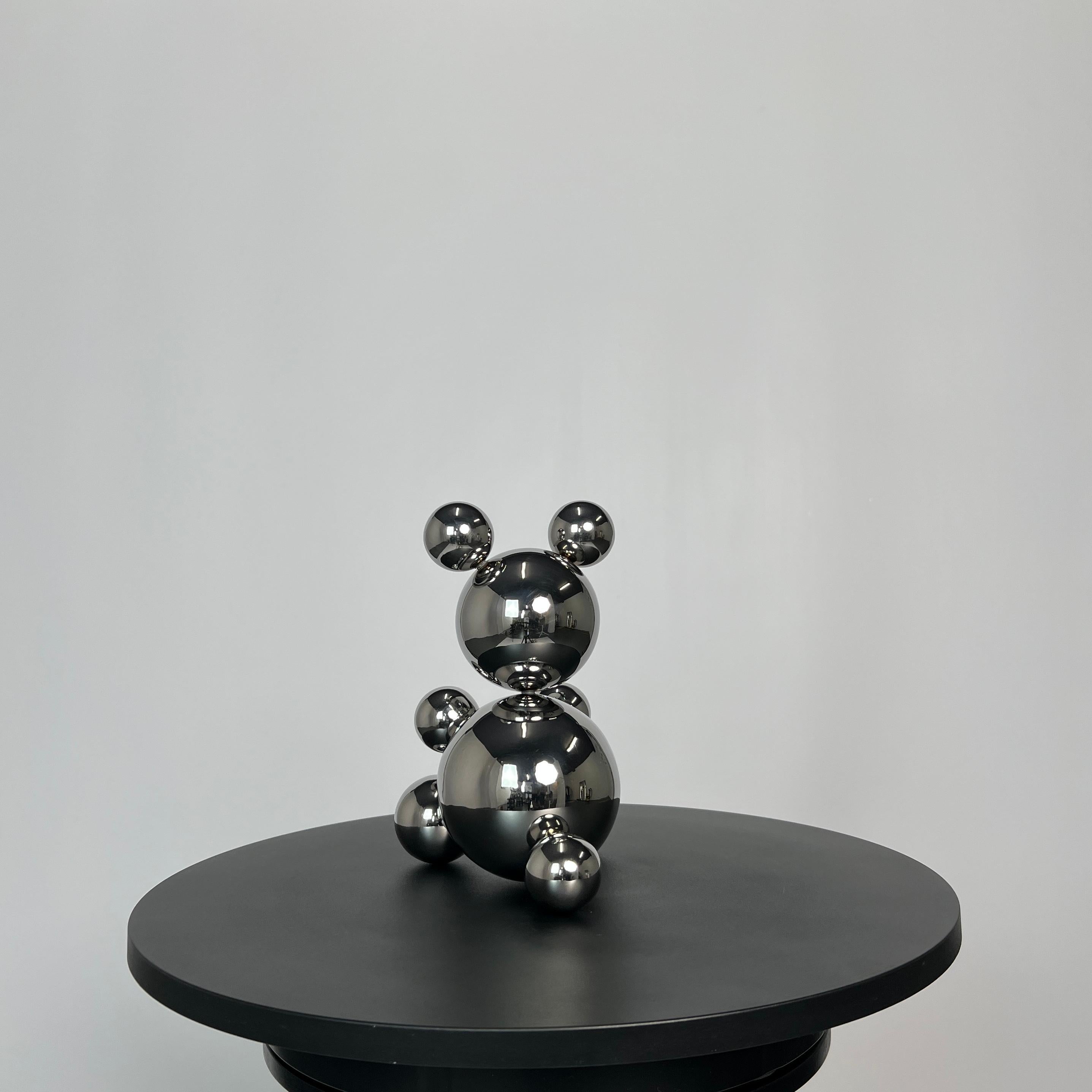 Small Stainless Steel Bear 'Lunes' For Sale 1