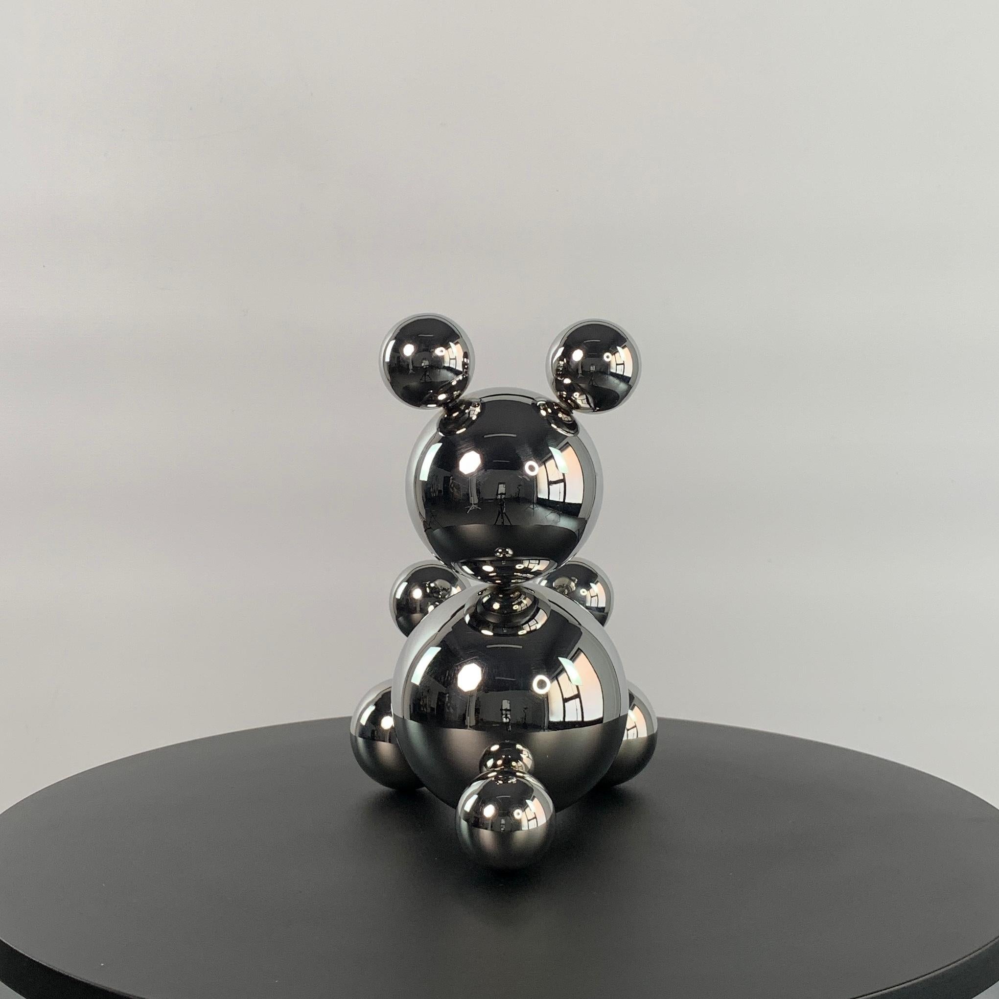 Small Stainless Steel Bear 'SAM' For Sale 3
