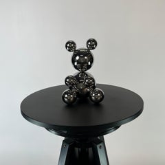 Small Stainless Steel Bear 
Thomas
 Sculpture Minimalistic Animal