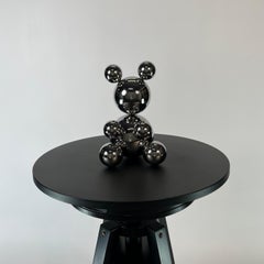 Kleiner Bär aus Edelstahl 'Thomas' Skulptur Minimalistisches Tier