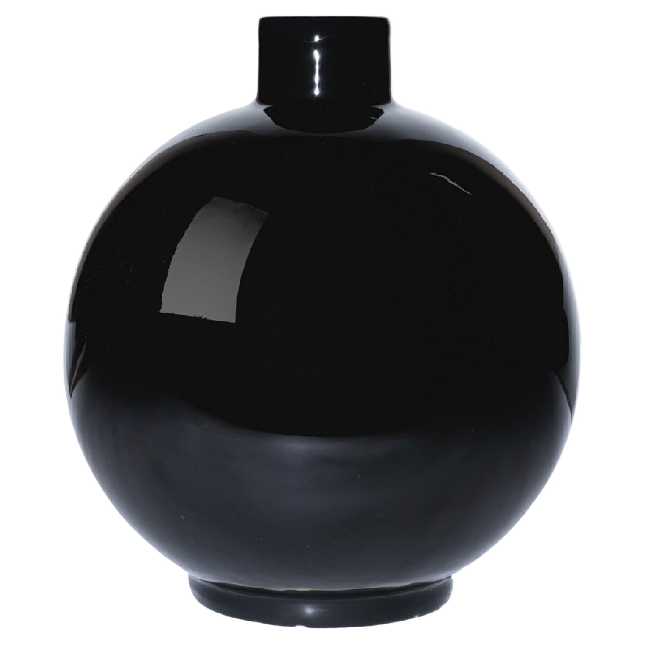 Irena Vase / Black by Malwina Konopacka For Sale