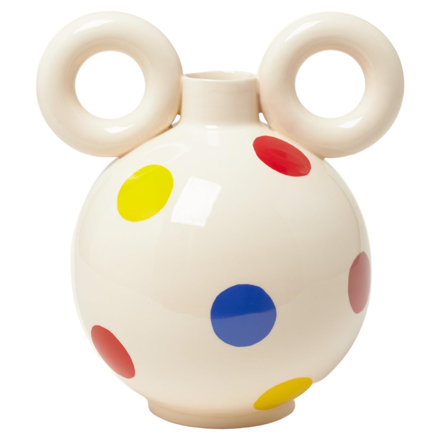 Irena Vase / Circus / Dots by Malwina Konopacka For Sale