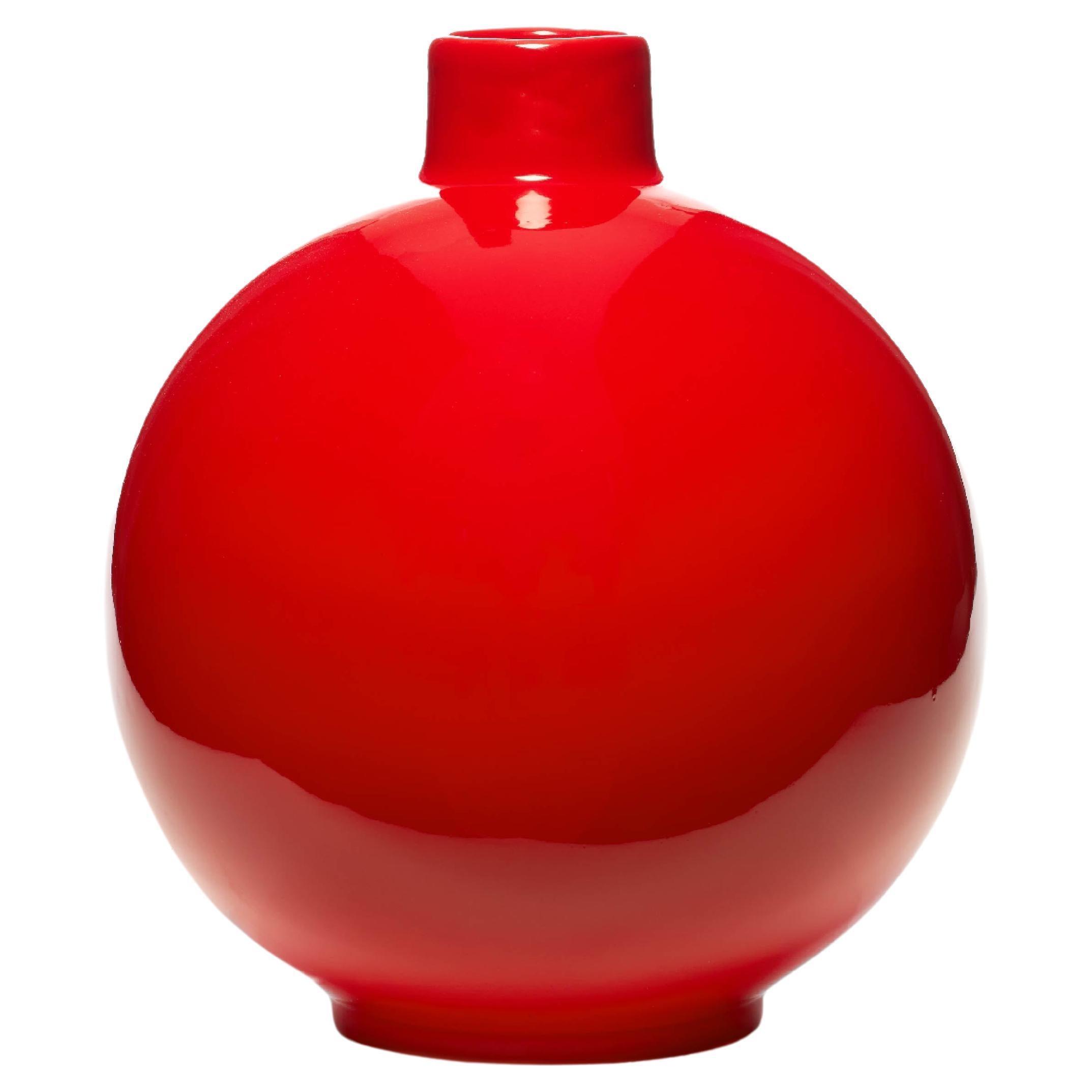 Irena Vase / Red by Malwina Konopacka For Sale