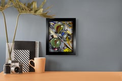 "Comic Sphere Symphony" by Irene Georgopoulou, Pastel, Still Life with Marbles