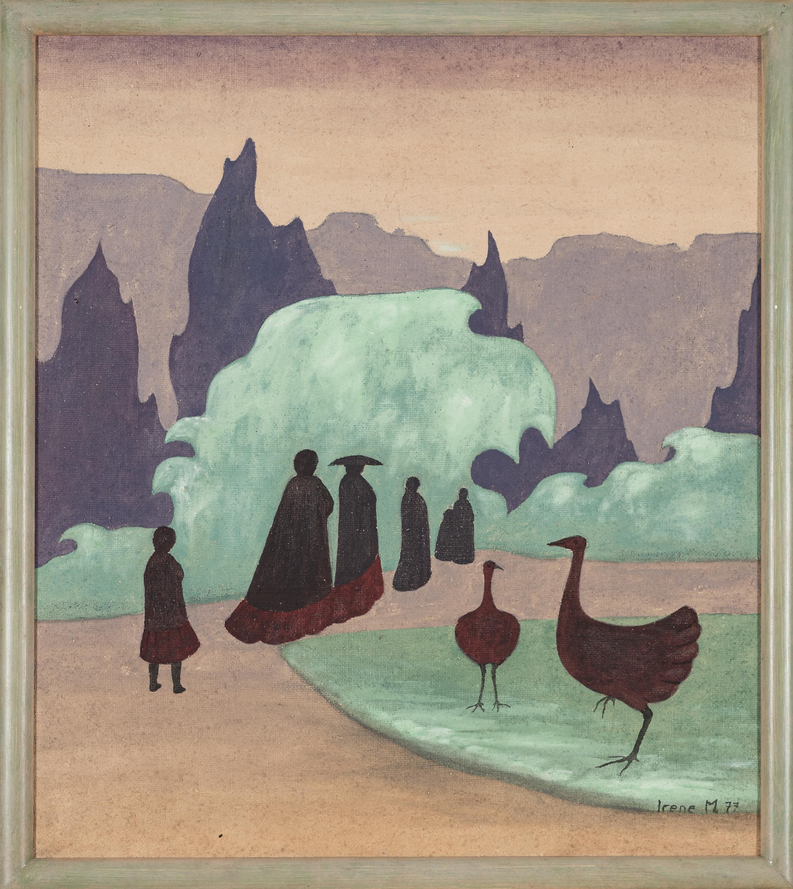 Passeggiata - Painting di Irene Müller